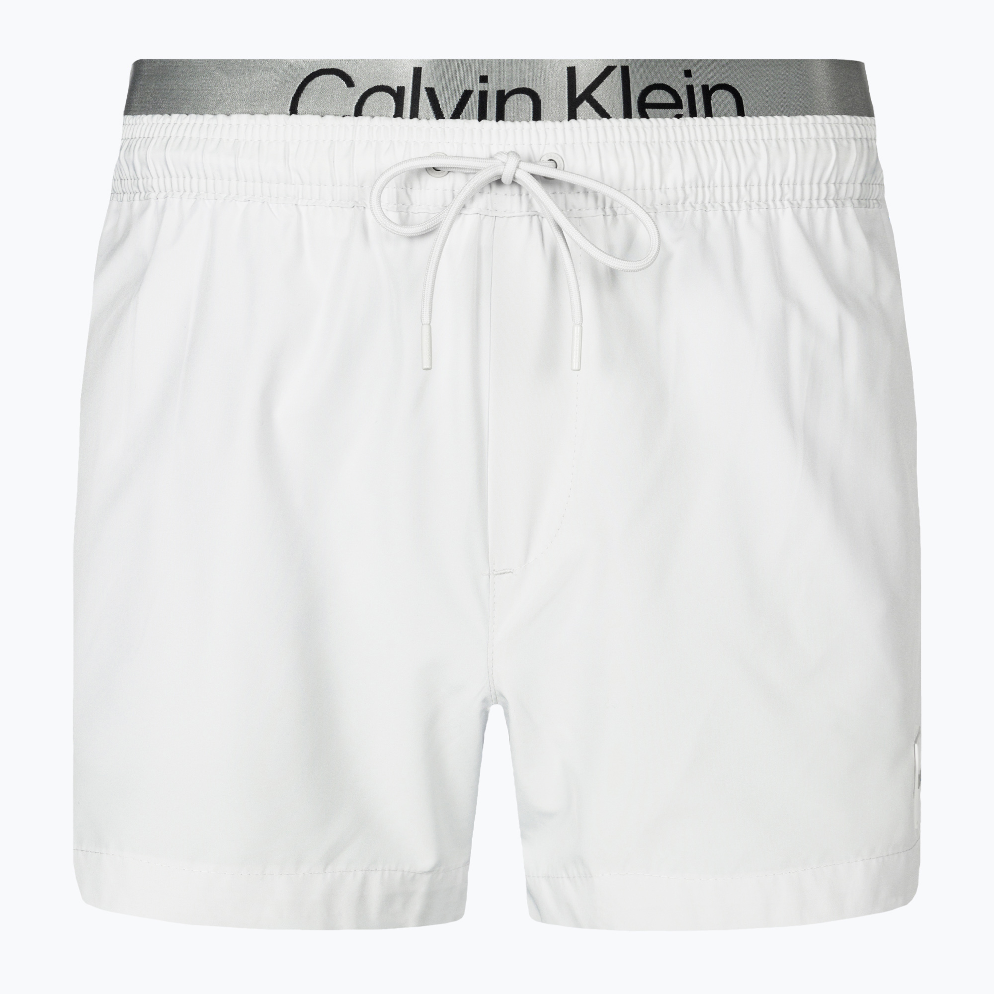 Szorty kąpielowe męskie Calvin Klein Short Double Waistband nimbus cloud | WYSYŁKA W 24H | 30 DNI NA ZWROT