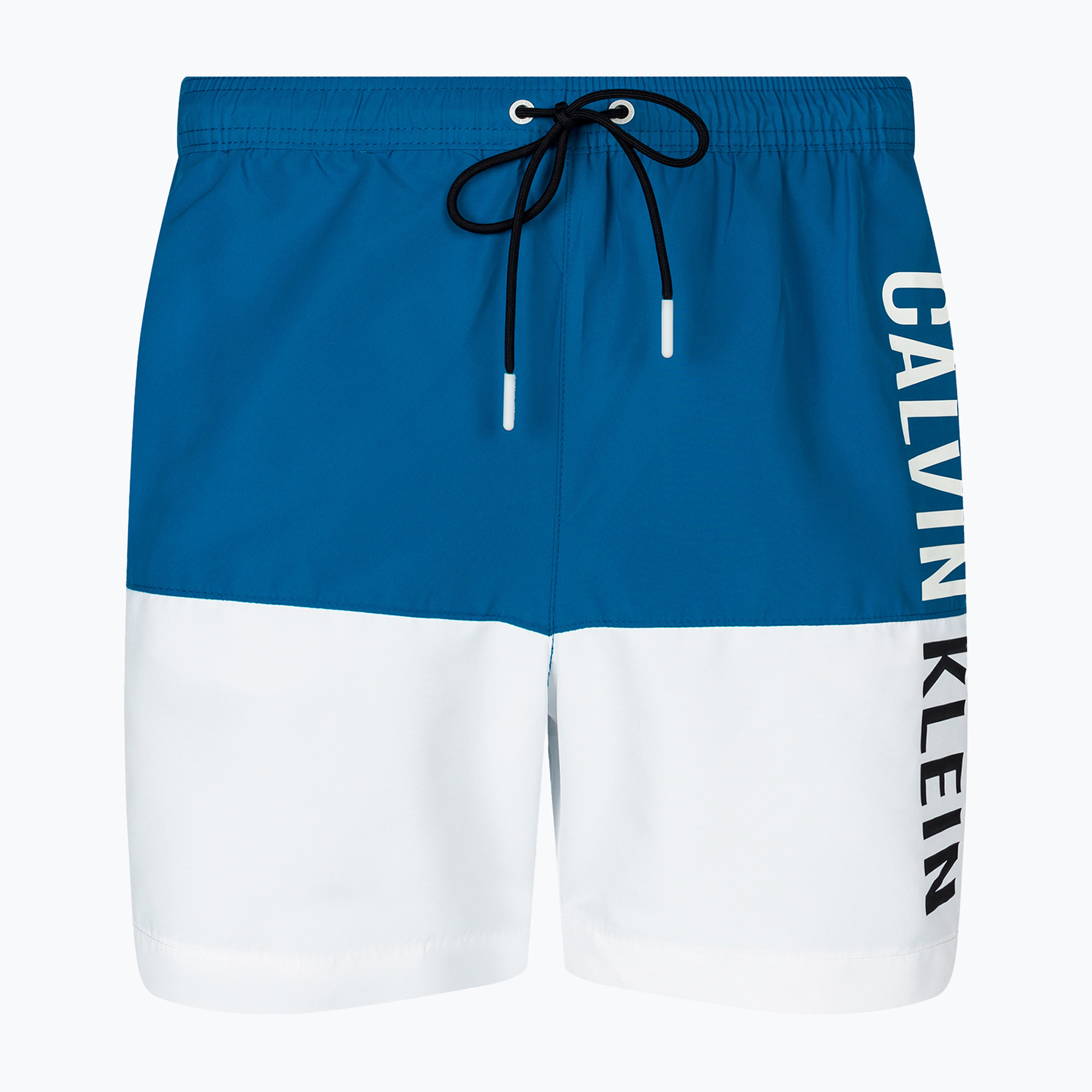 Szorty kąpielowe męskie Calvin Klein Medium Drawstring-Block faience blue | WYSYŁKA W 24H | 30 DNI NA ZWROT