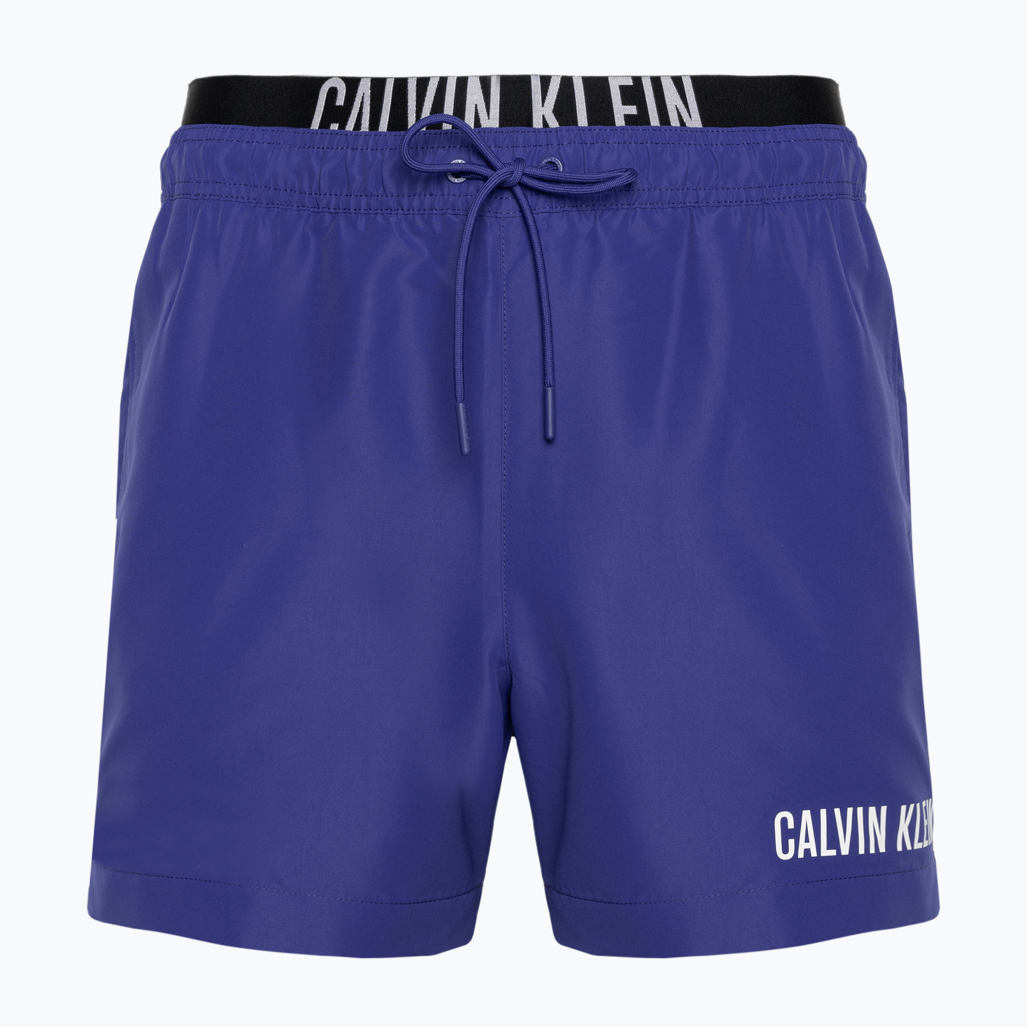 Szorty kąpielowe męskie Calvin Klein Medium Double WB midnight lagoon | WYSYŁKA W 24H | 30 DNI NA ZWROT