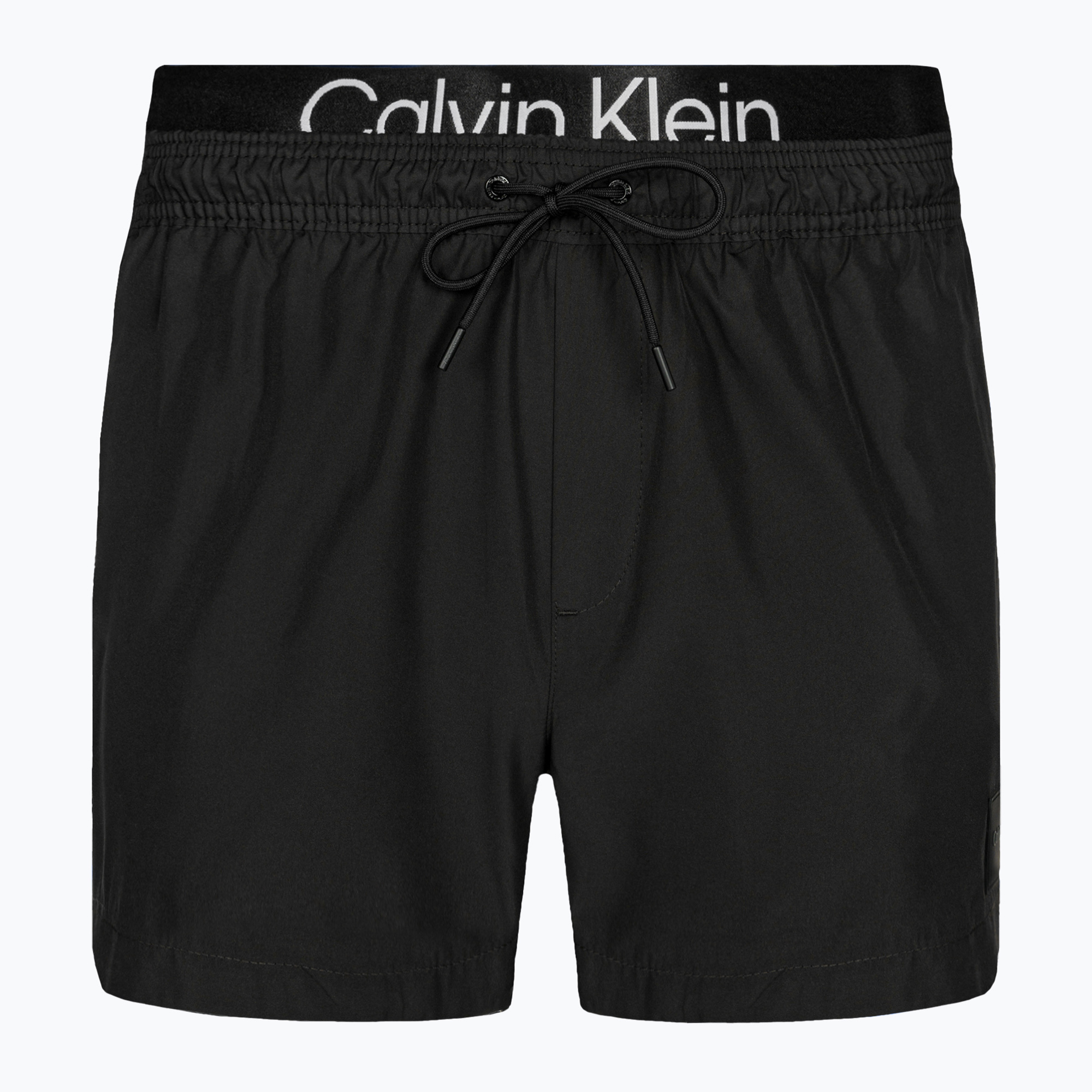 Szorty kąpielowe męskie Calvin Klein Short Double Waistband black | WYSYŁKA W 24H | 30 DNI NA ZWROT