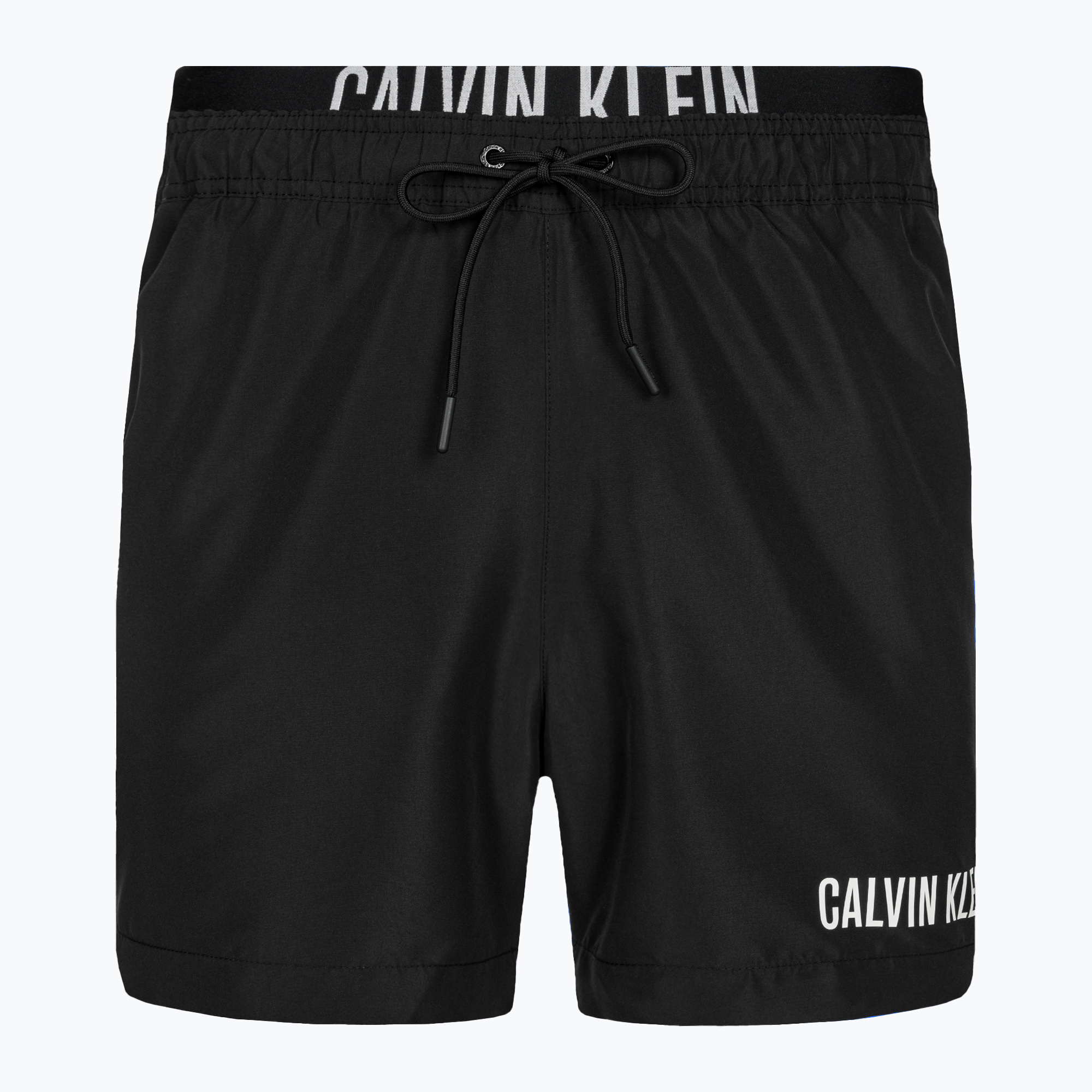 Szorty kąpielowe męskie Calvin Klein Medium Double WB black | WYSYŁKA W 24H | 30 DNI NA ZWROT