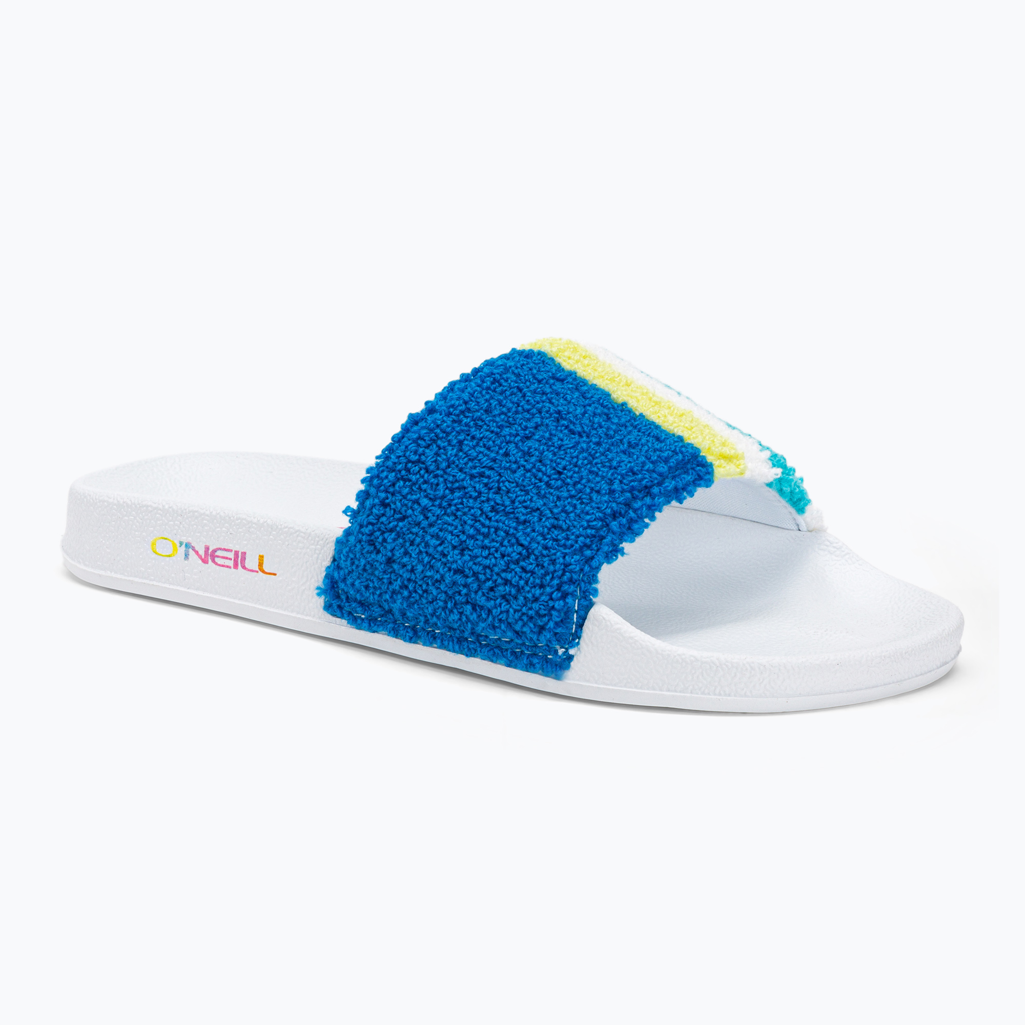Klapki damskie O'Neill Brights Slides blue towel stripe | WYSYŁKA W 24H | 30 DNI NA ZWROT