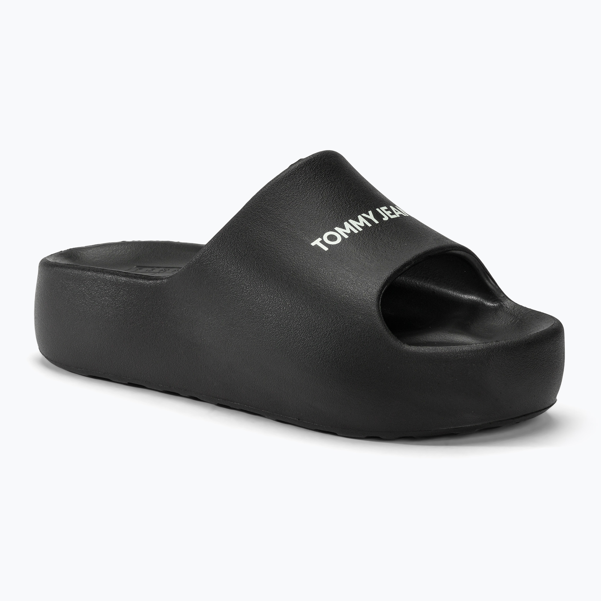 Klapki damskie Tommy Jeans Chunky Flatform Slide black | WYSYŁKA W 24H | 30 DNI NA ZWROT