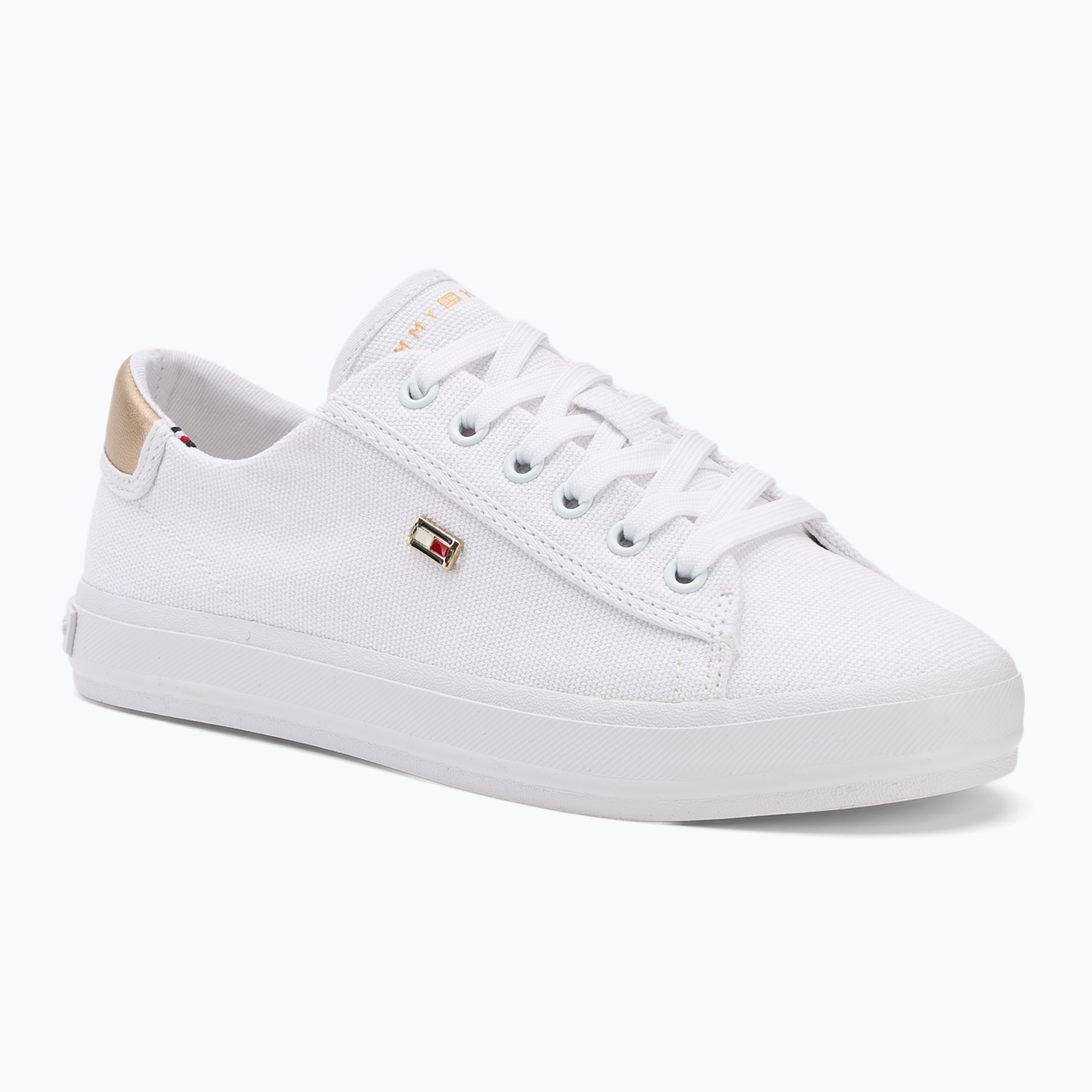 Trampki damskie Tommy Hilfiger Vulc Canvas Lace Up white 