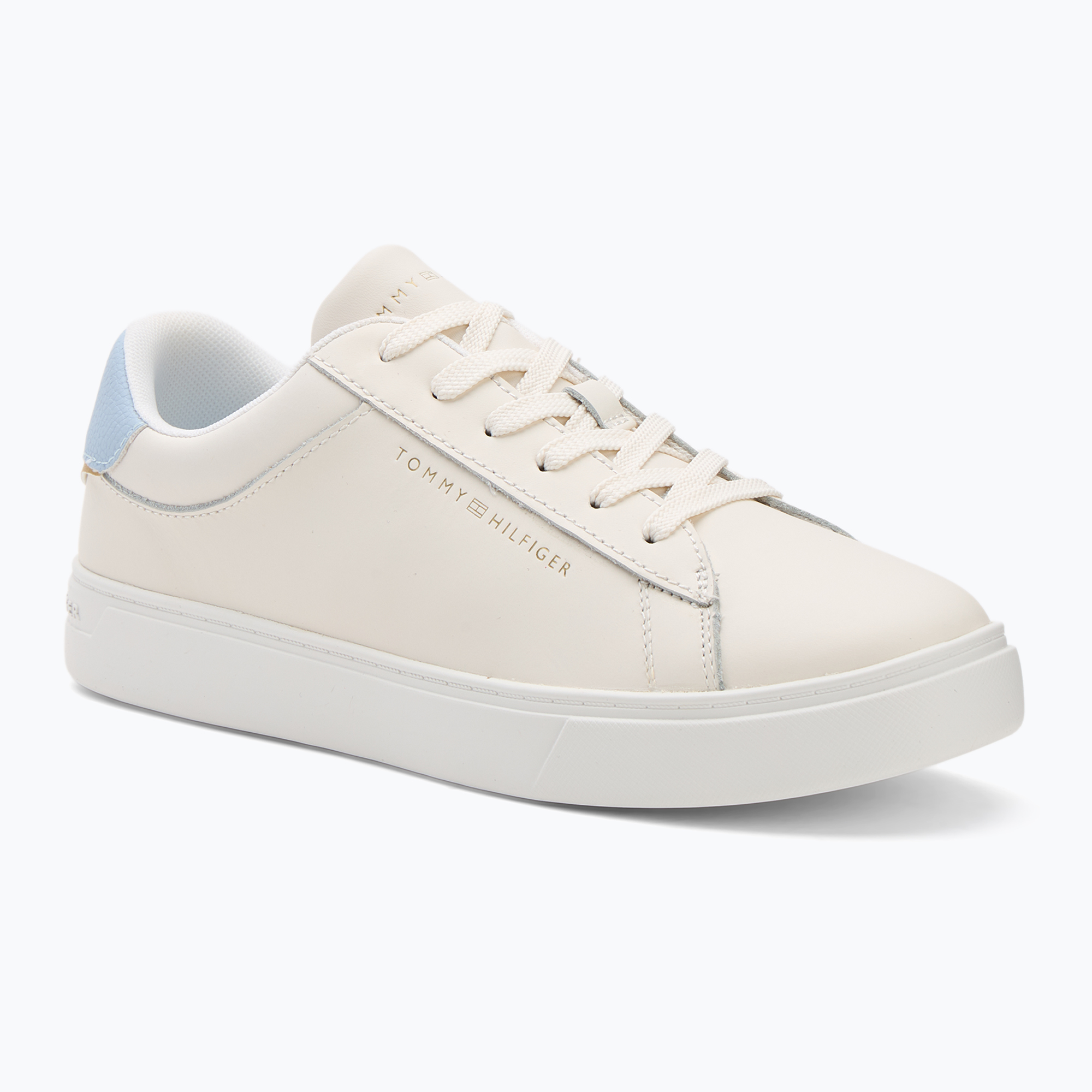 Buty damskie Tommy Hilfiger Essential Court ancient white 
