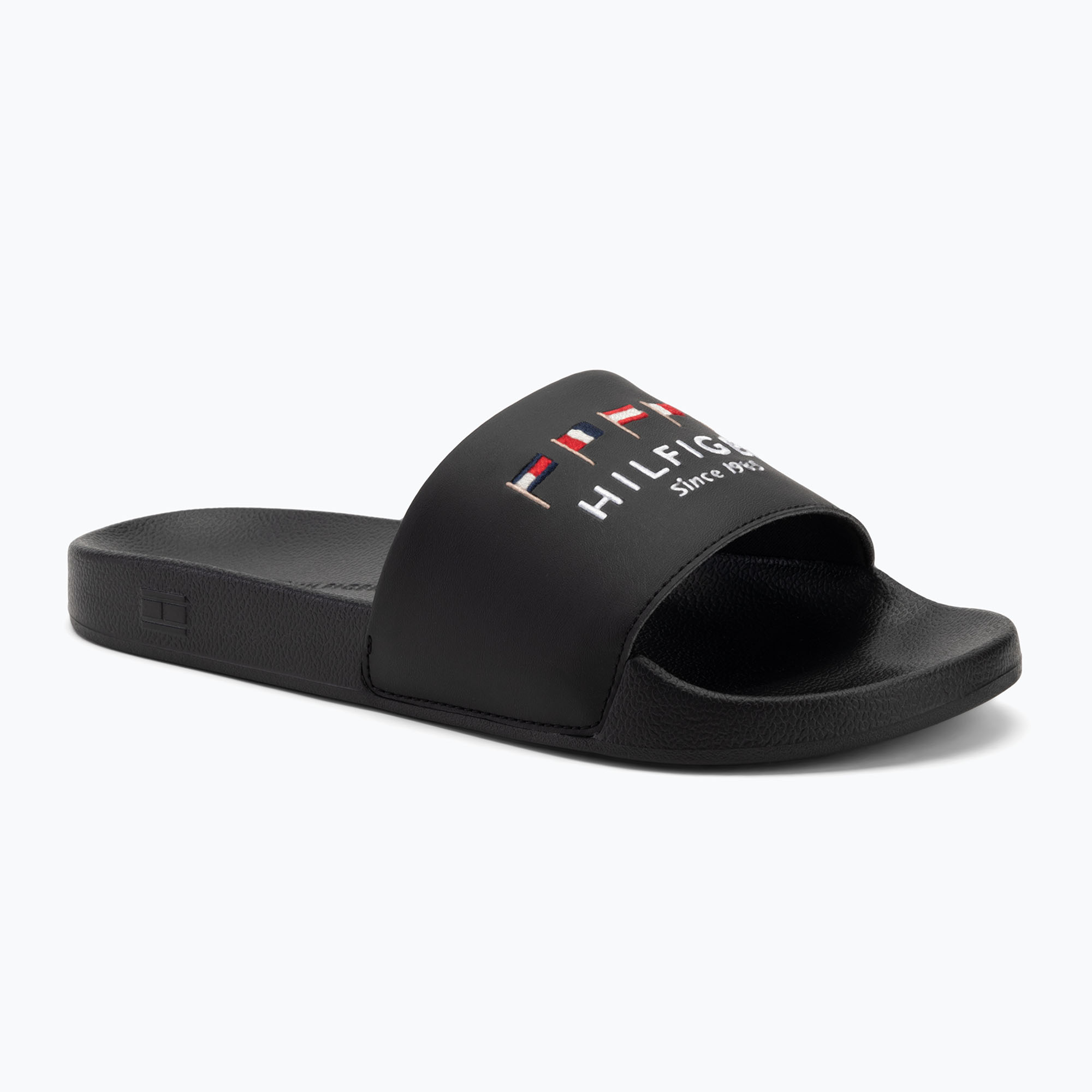 Klapki męskie Tommy Hilfiger Flags Pool Slide black 