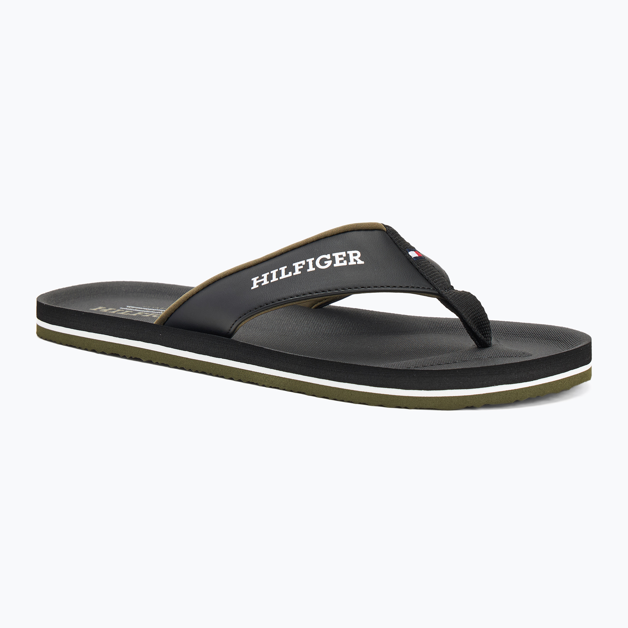 Japonki męskie Tommy Hilfiger Padded Comfort B Sandal black | WYSYŁKA W 24H | 30 DNI NA ZWROT