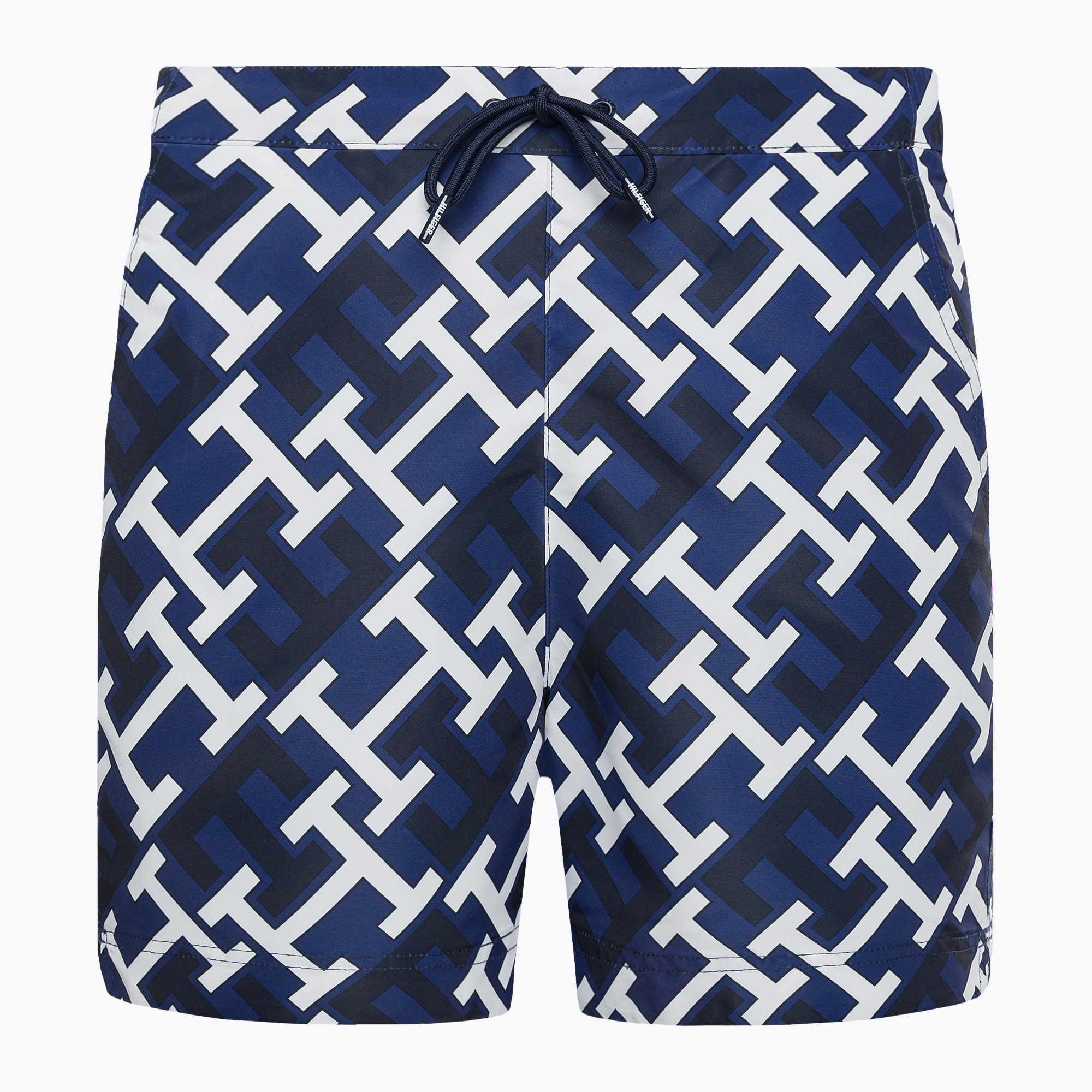 Szorty kąpielowe męskie Tommy Hilfiger Sf Medium Drawstring Print blue | WYSYŁKA W 24H | 30 DNI NA ZWROT