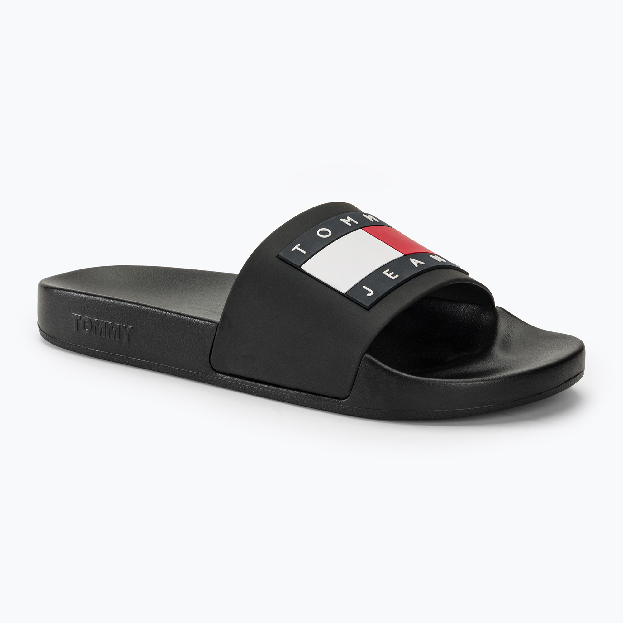 Klapki męskie Tommy Jeans Pool Slide Ess black | WYSYŁKA W 24H | 30 DNI NA ZWROT