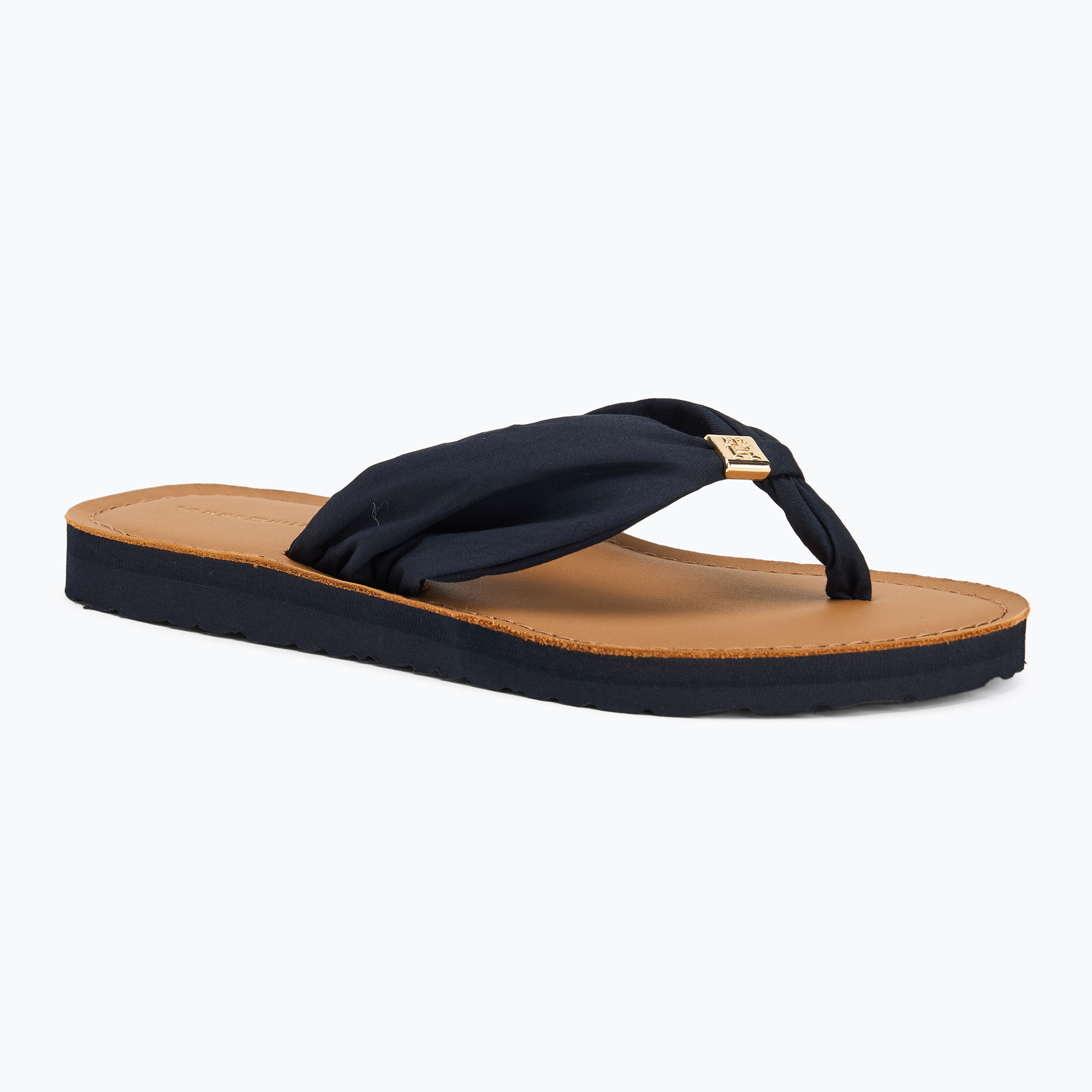 Japonki damskie Tommy Hilfiger Elevated Beach Sandal space blue | WYSYŁKA W 24H | 30 DNI NA ZWROT