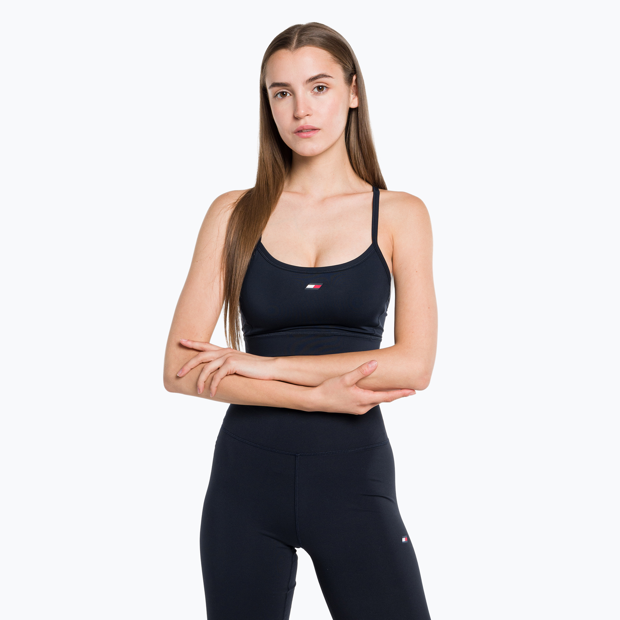 Biustonosz Tommy Hilfiger Essentials Low Int blue | WYSYŁKA W 24H | 30 DNI NA ZWROT