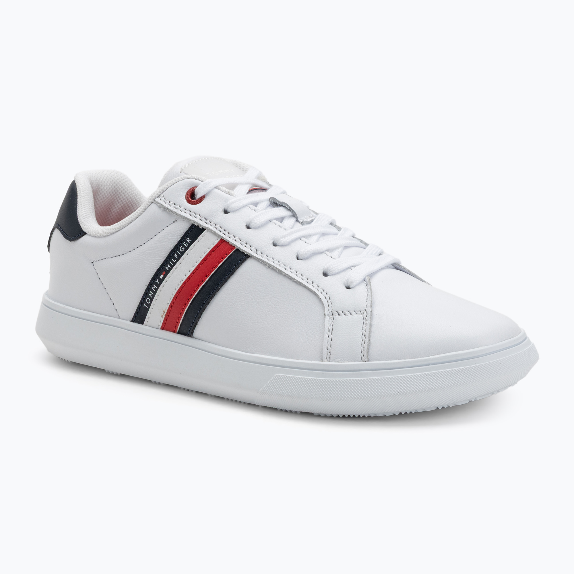 Buty męskie Tommy Hilfiger Essential Leather Cupsole white 