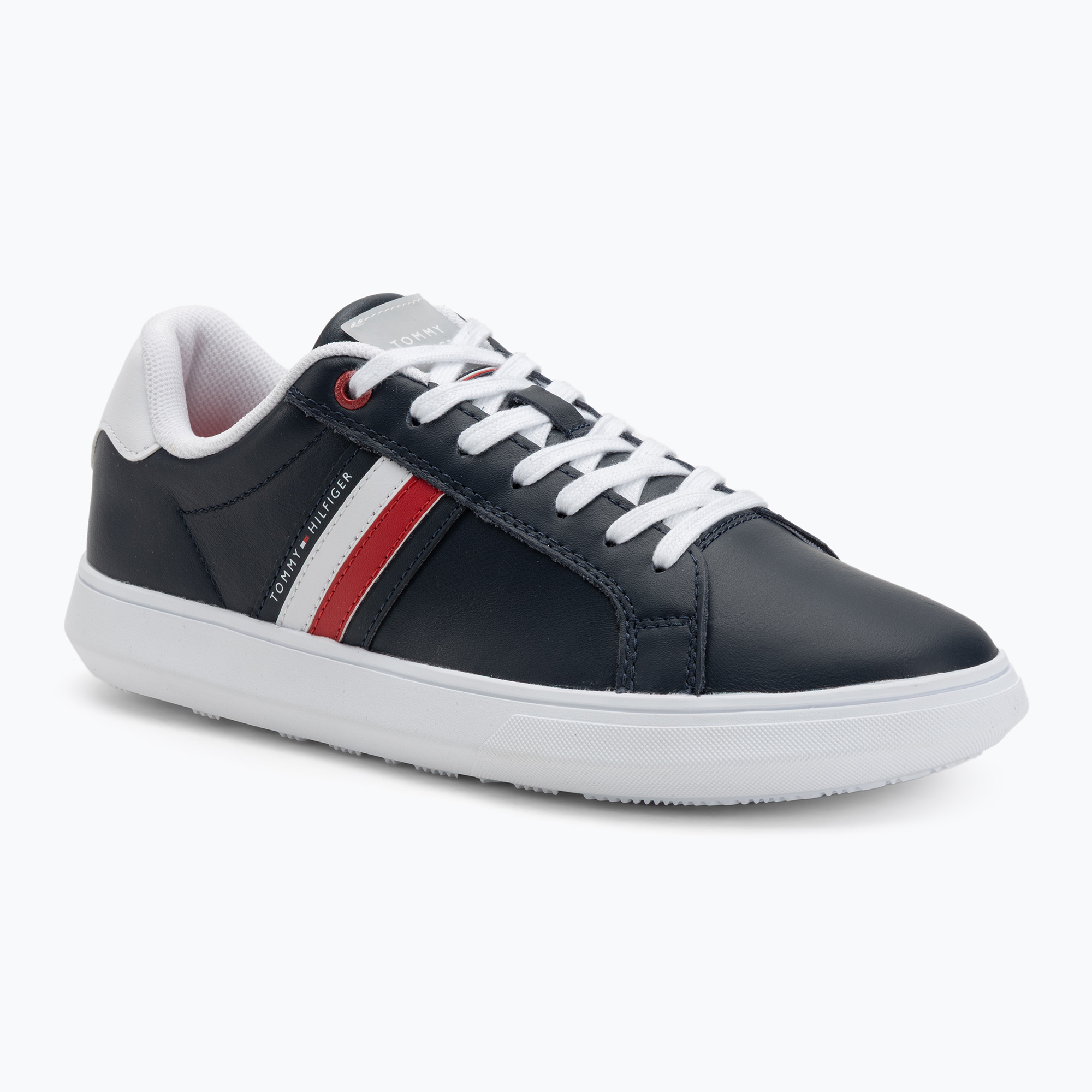 Buty męskie Tommy Hilfiger Essential Leather Cupsole desert sky 