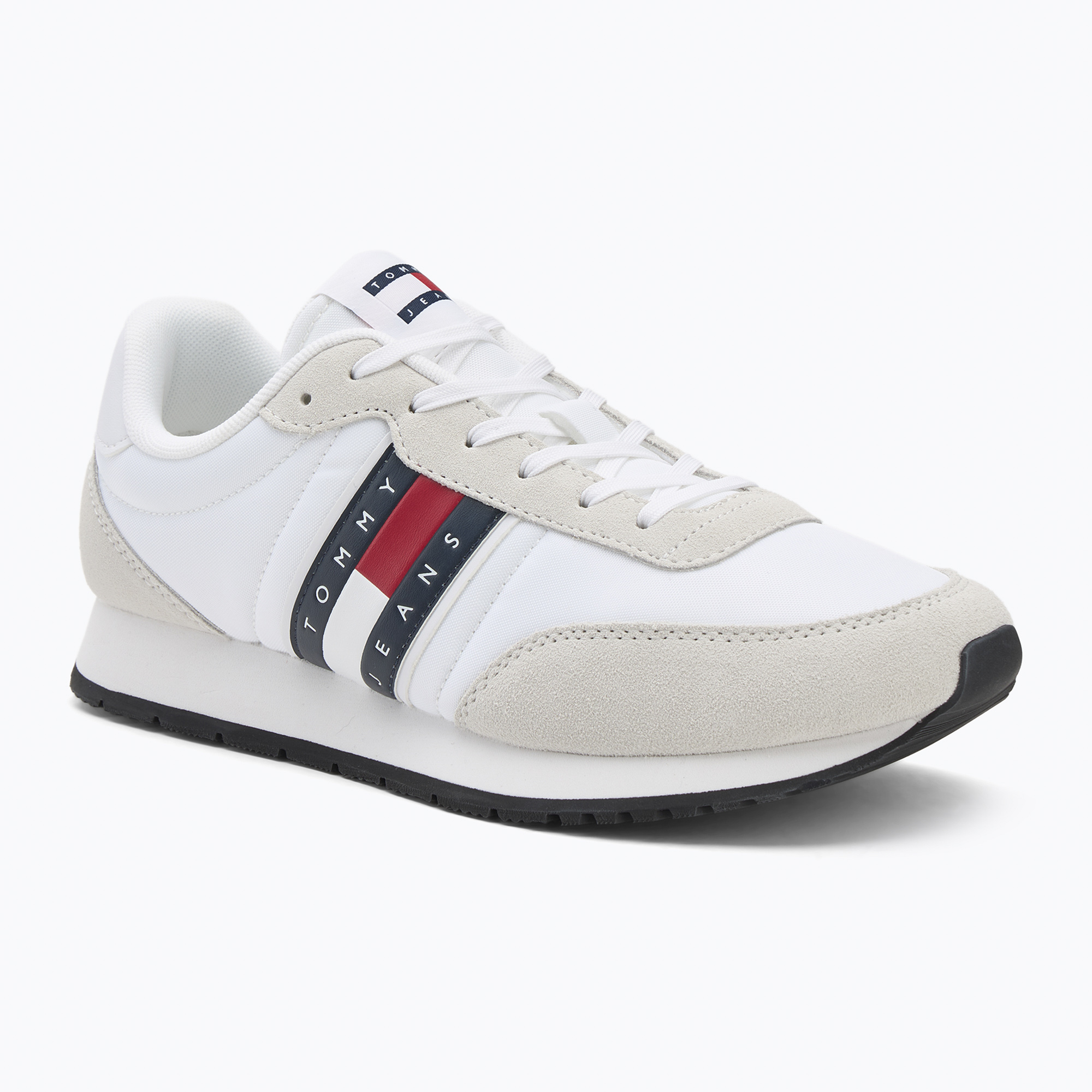 Buty męskie Tommy Jeans Tjm Runner Casual Ess white 