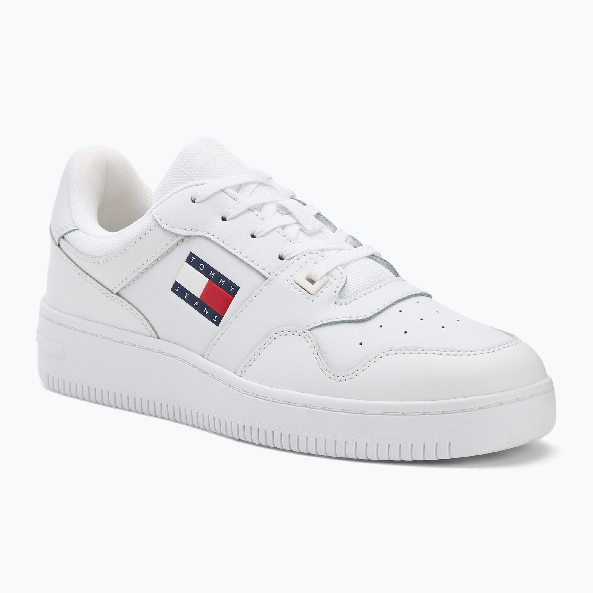 Buty męskie Tommy Jeans Tjm Retro Basket Ess white 