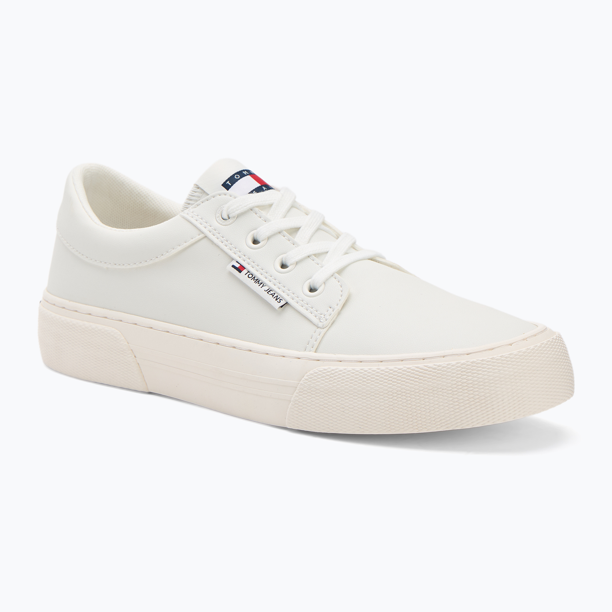 Trampki męskie Tommy Jeans Tjm Vulc. Skate Derby TCR ecru 