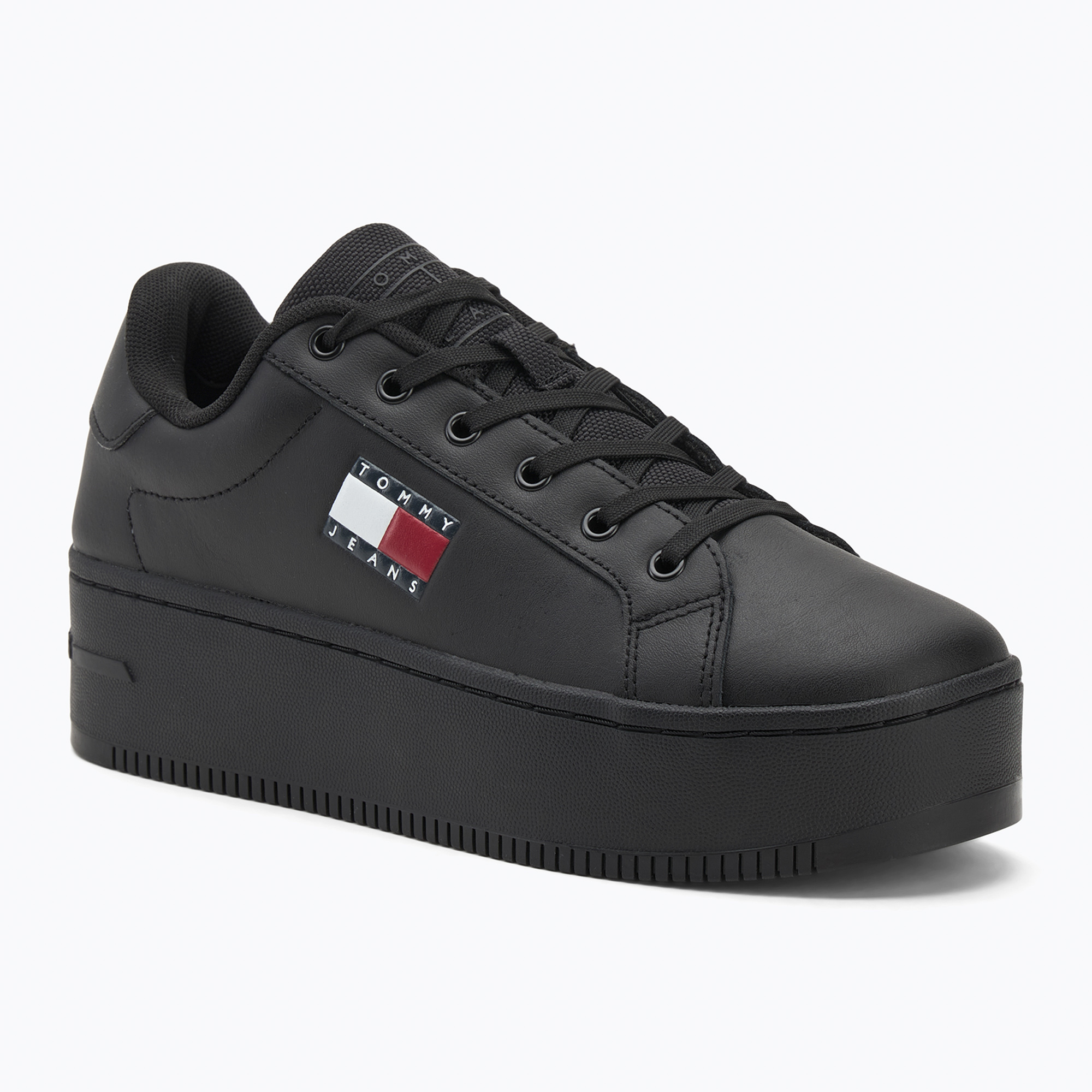 Buty damskie Tommy Jeans Tjw Flatform Cupsole Ess black 