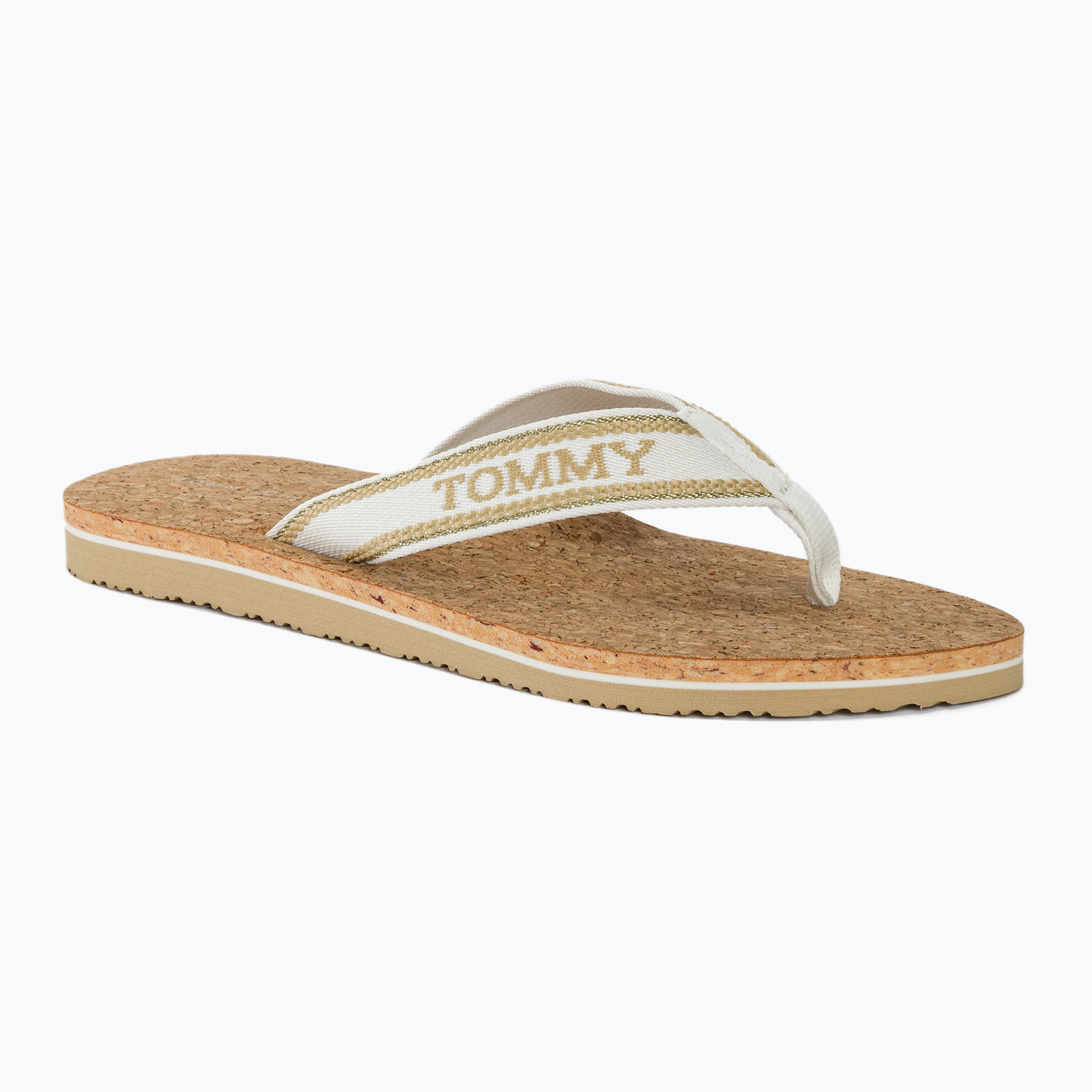 Japonki damskie Tommy Hilfiger Cork Beach Sandal harvest wheat | WYSYŁKA W 24H | 30 DNI NA ZWROT