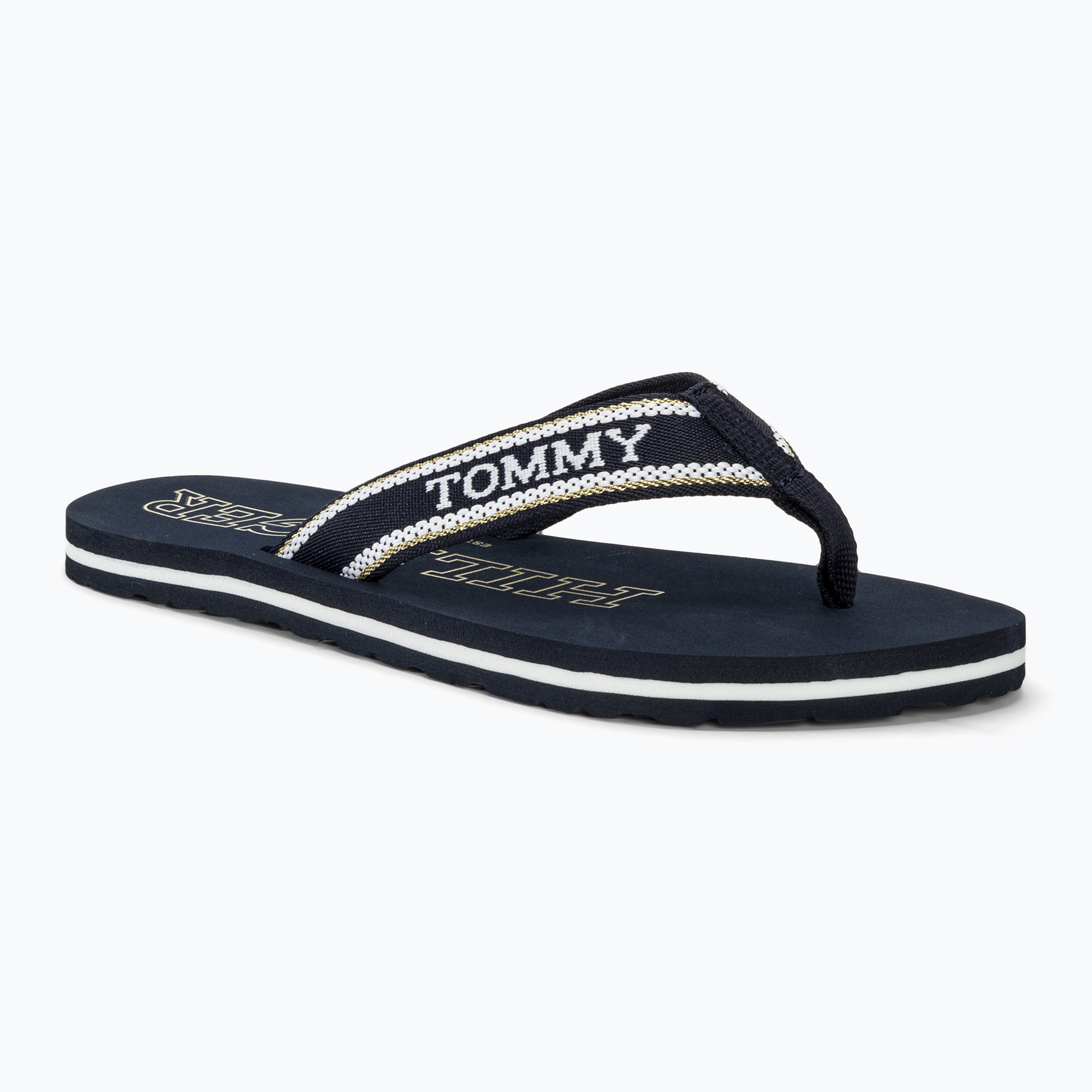 Japonki damskie Tommy Hilfiger Beach Sandal space blue | WYSYŁKA W 24H | 30 DNI NA ZWROT