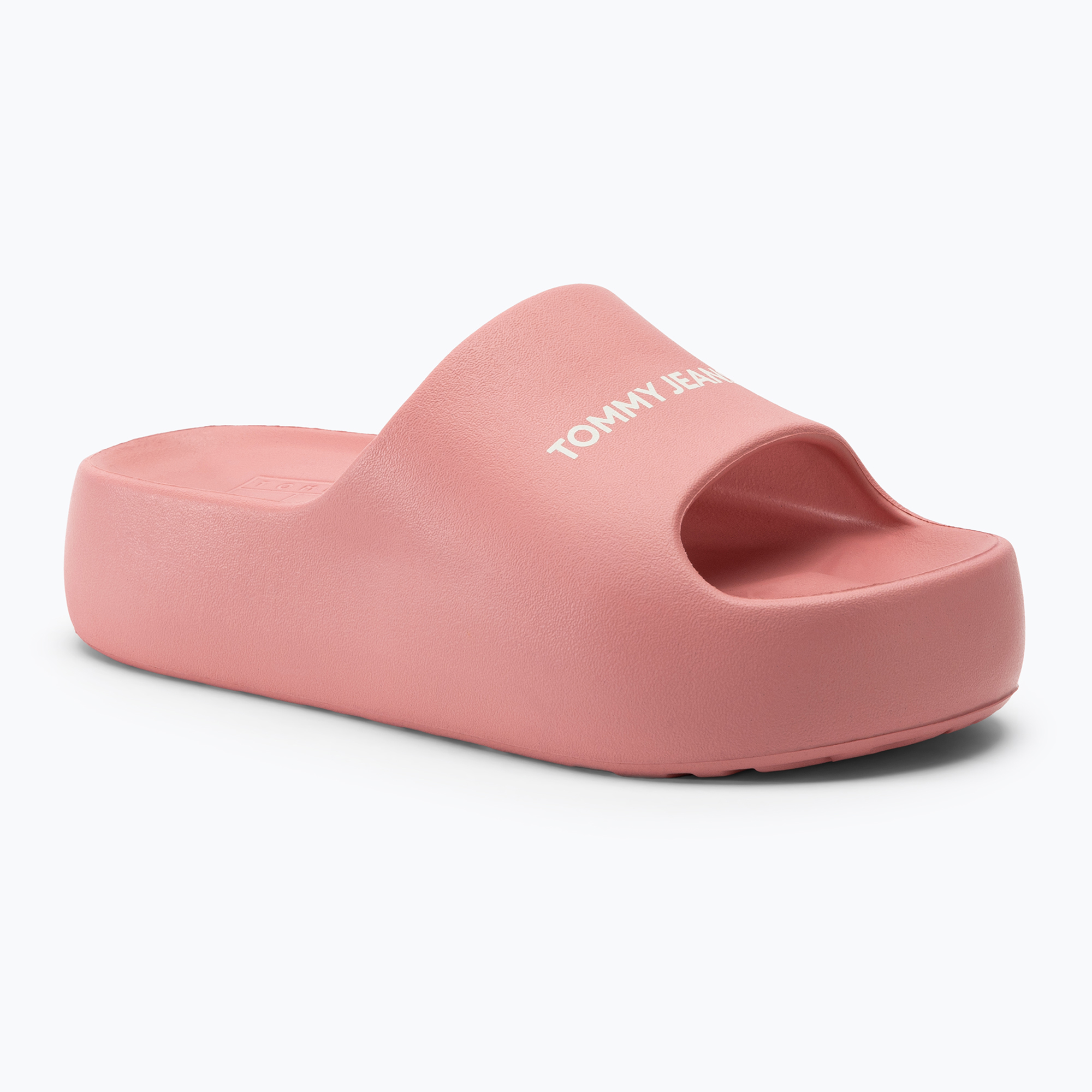 Klapki damskie Tommy Jeans Chunky Flatform Slide tickled pink | WYSYŁKA W 24H | 30 DNI NA ZWROT