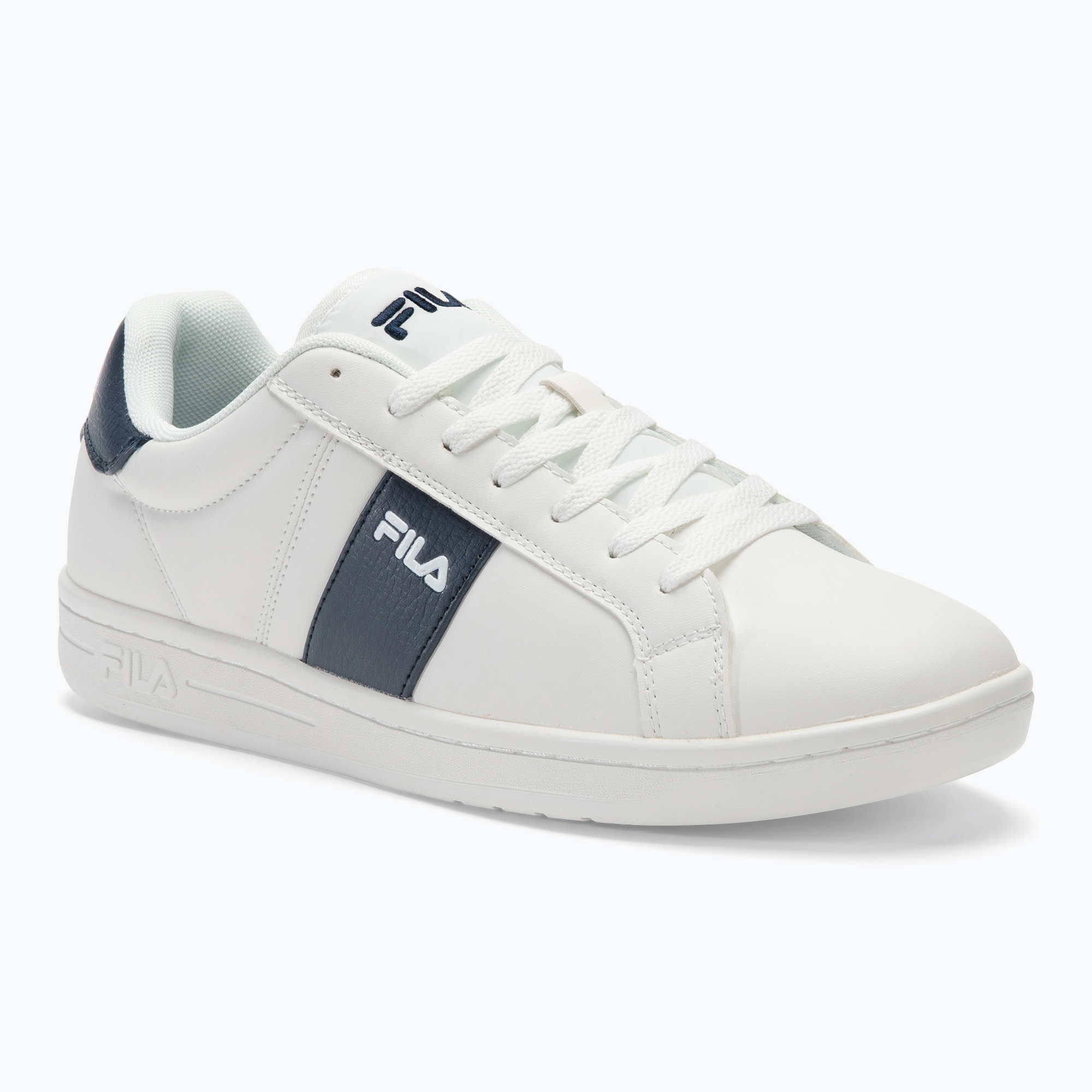 Buty męskie FILA Crosscourt Line white/fila navy | WYSYŁKA W 24H | 30 DNI NA ZWROT