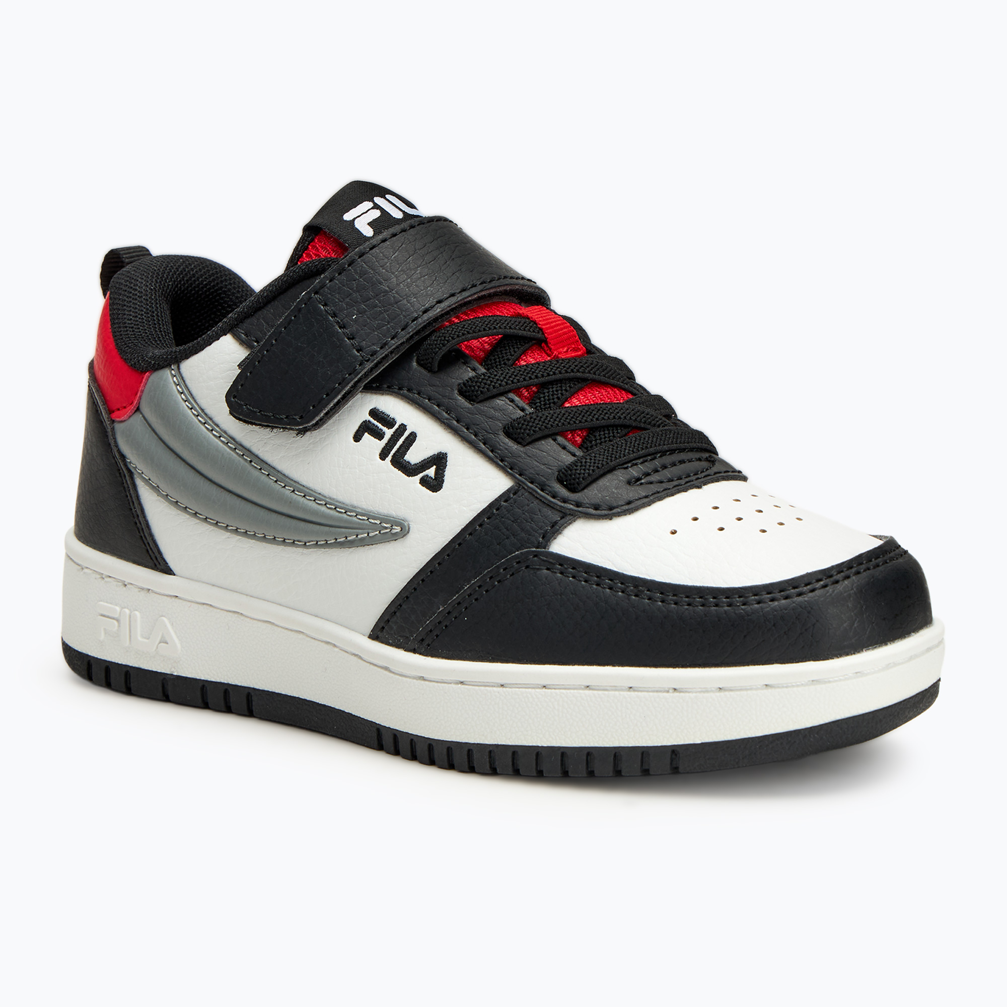 Buty dziecięce FILA Rega Nf Velcro white/black/fila red | WYSYŁKA W 24H | 30 DNI NA ZWROT