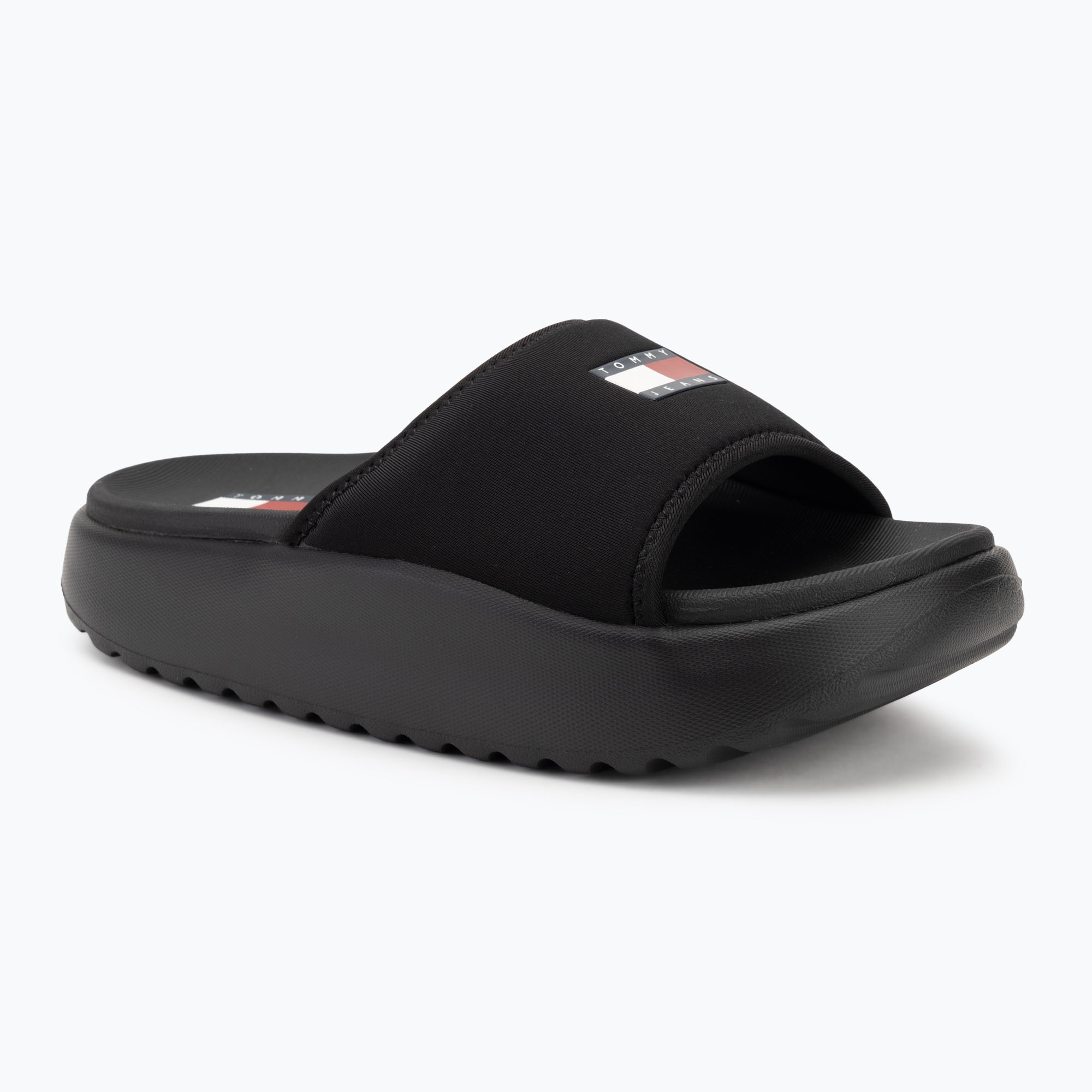 Klapki damskie Tommy Jeans Comfy Pool Slide black 