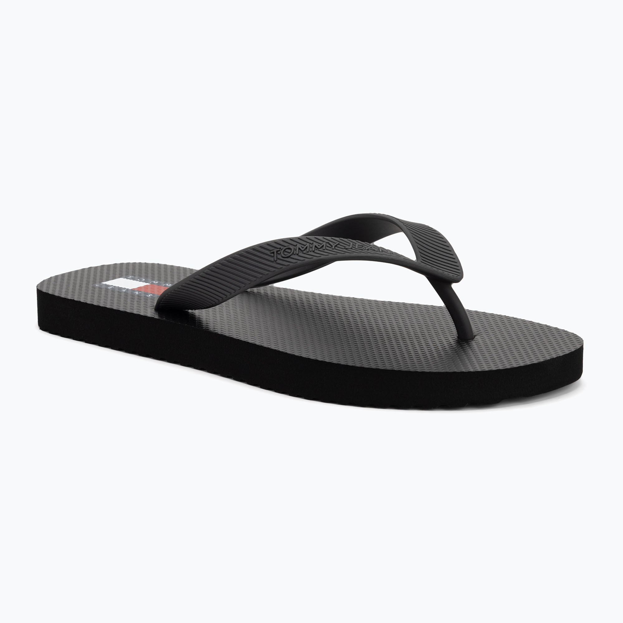 Japonki męskie Tommy Jeans Beach Sandal black 