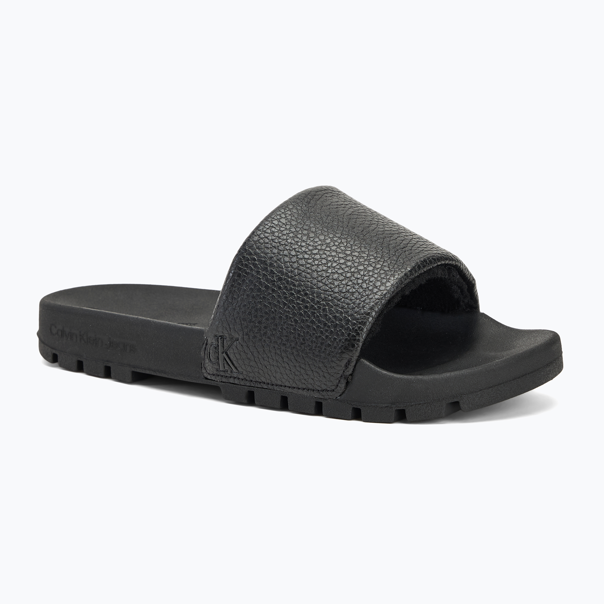 Klapki męskie Calvin Klein YM0YM01172 Truck Slide triple black | WYSYŁKA W 24H | 30 DNI NA ZWROT