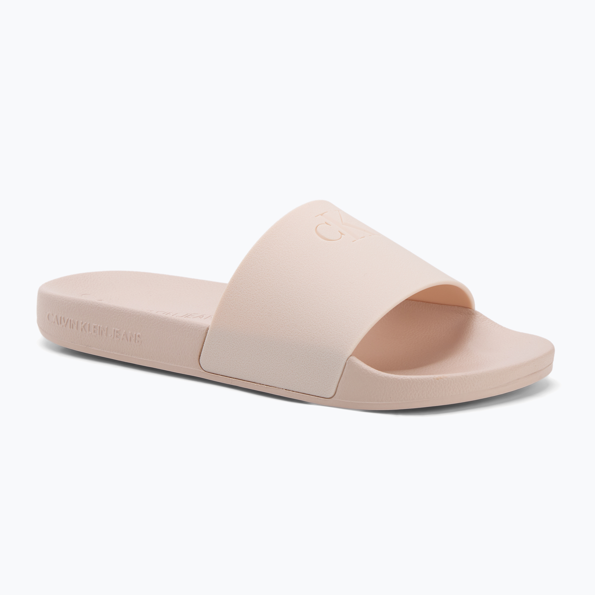 Klapki damskie Calvin Klein YW0YW01715 Slide Monogram Tpu whisper pink 