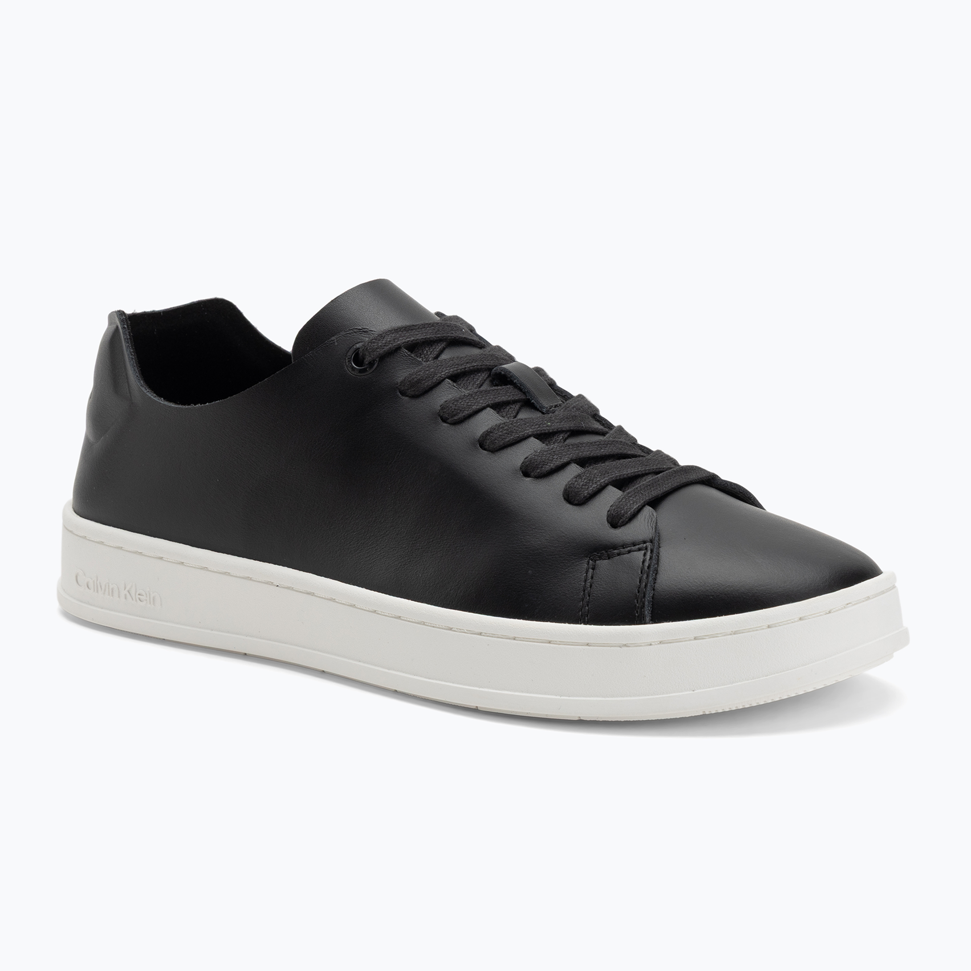Buty męskie Calvin Klein HM0HM01723 Low Top Lace Up Unlined Lth ck black 
