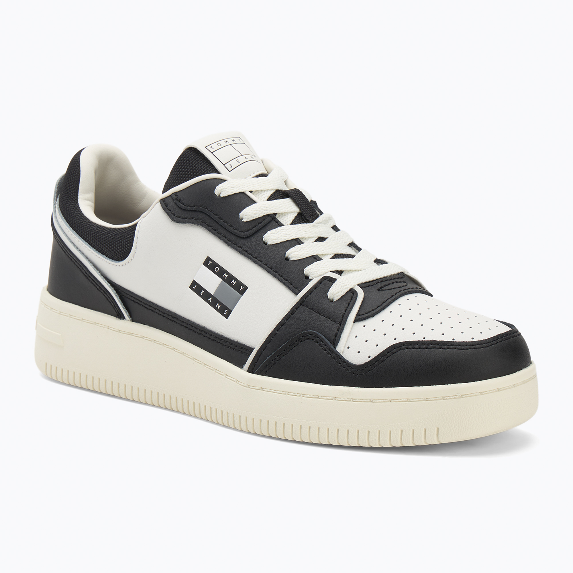 Buty męskie Tommy Jeans Retro Basket black 