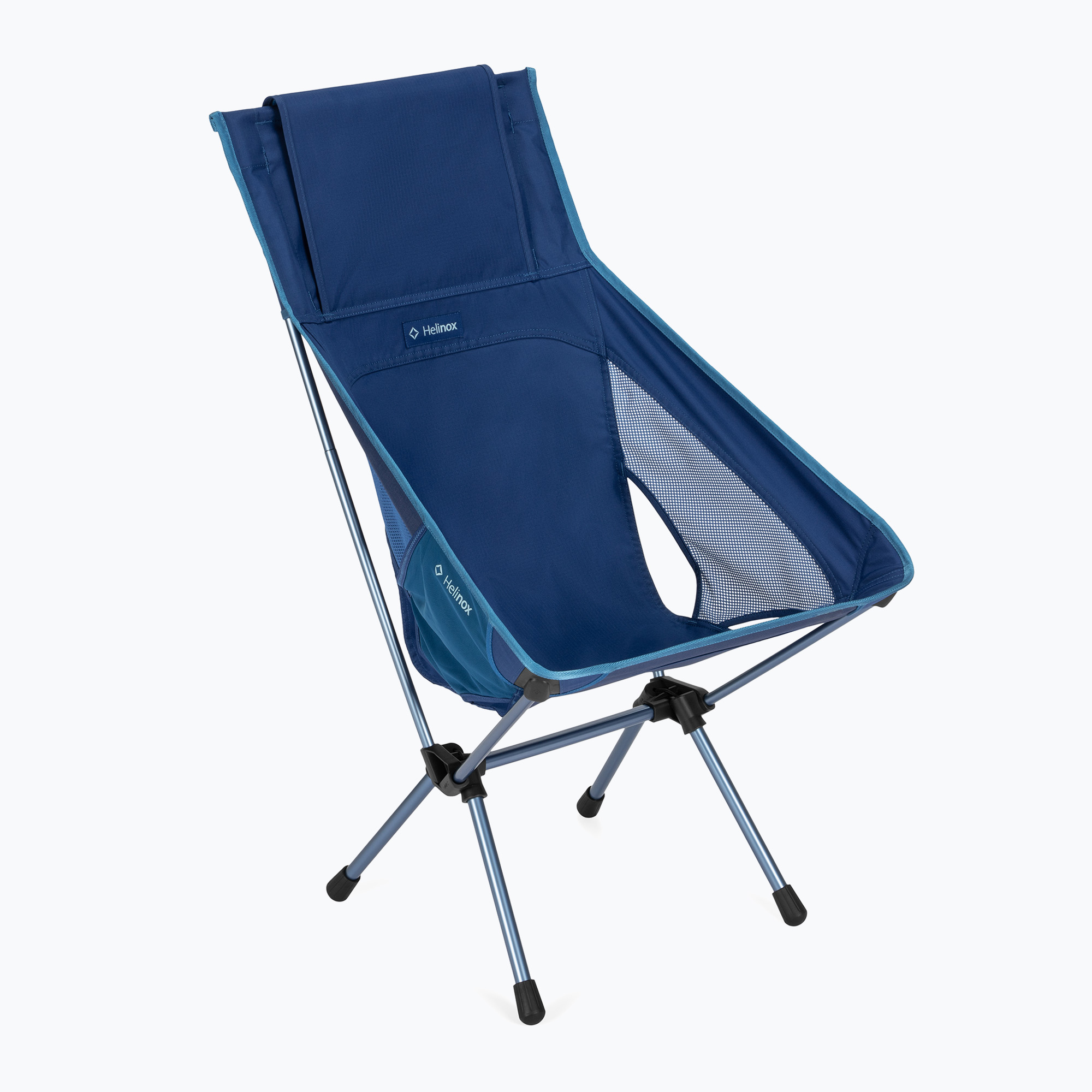 Krzesło turystyczne Helinox One Highback (re) blue block 
