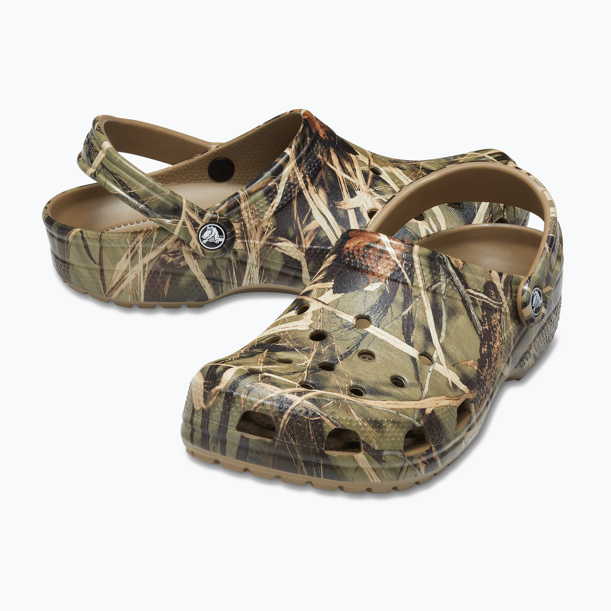 Klapki Crocs Classic Realtree khaki 