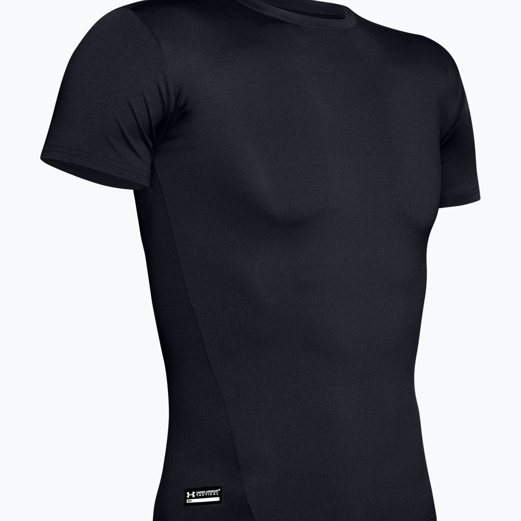 Koszulka kompresyjna męska Under Armour Tactial Heat Gear Comp black/clear 