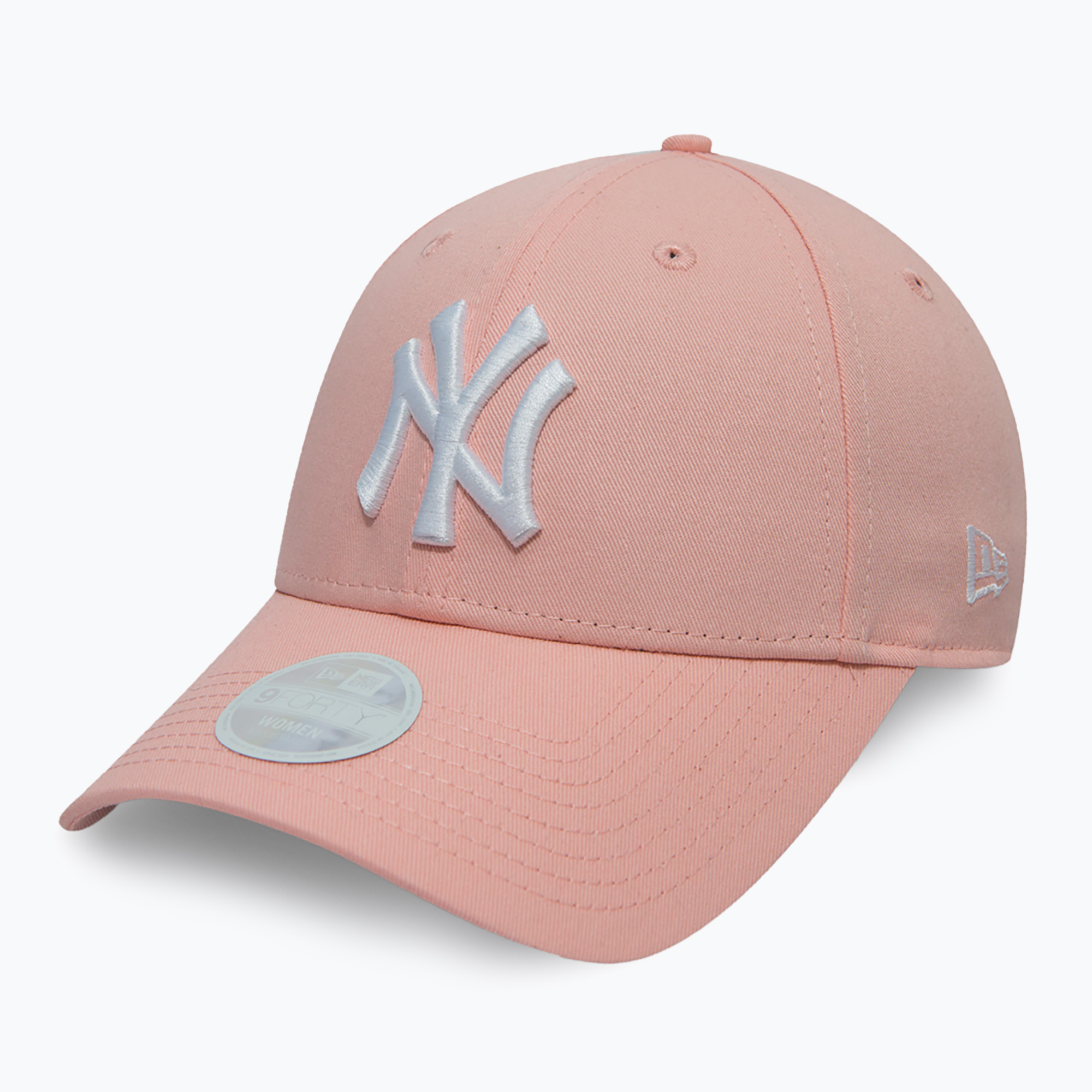 Czapka z daszkiem damska New Era Female League Essential 9Forty New York Yankees pastel pink | WYSYŁKA W 24H | 30 DNI NA ZWROT