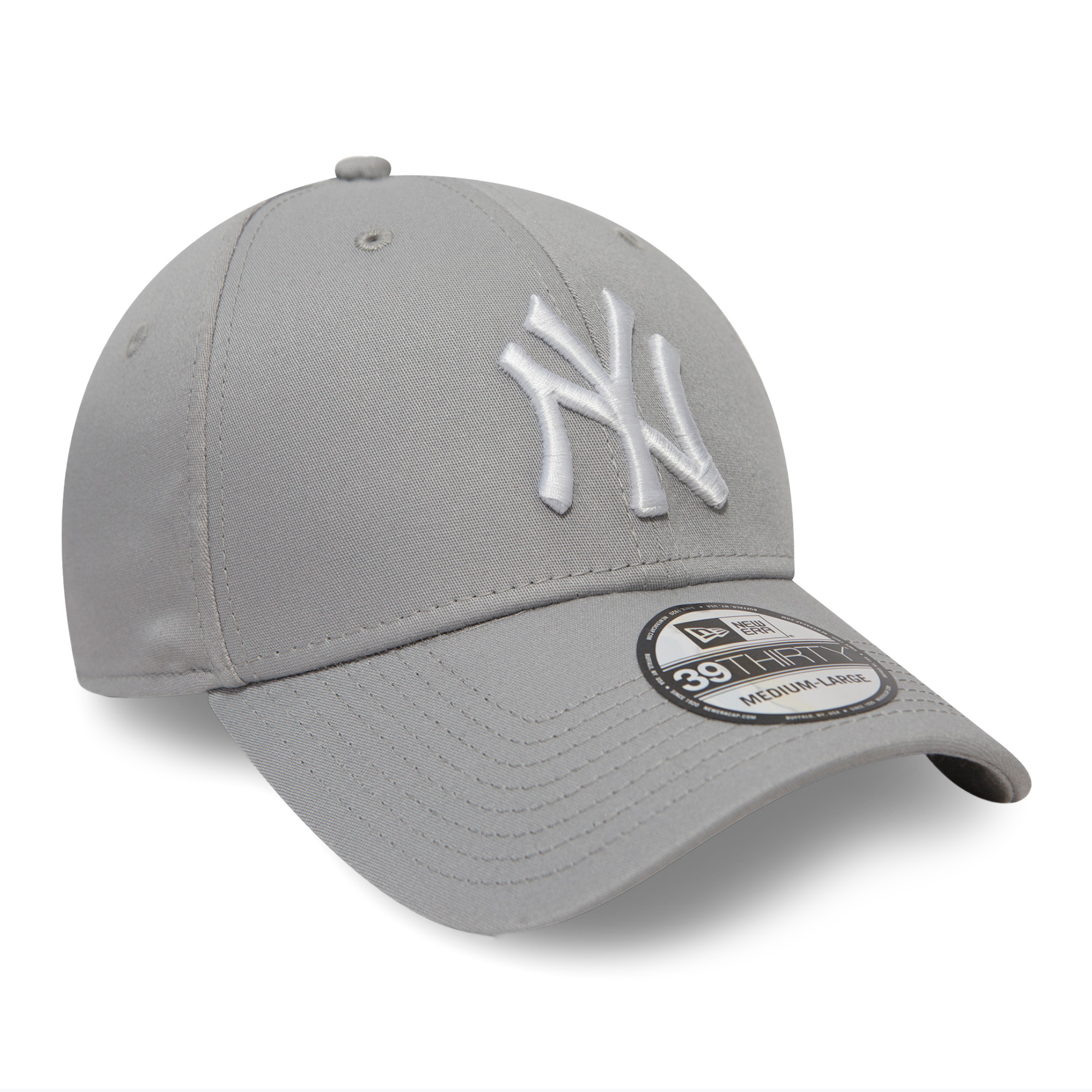 Czapka New Era League Essential 39Thirty New York Yankees grey | WYSYŁKA W 24H | 30 DNI NA ZWROT