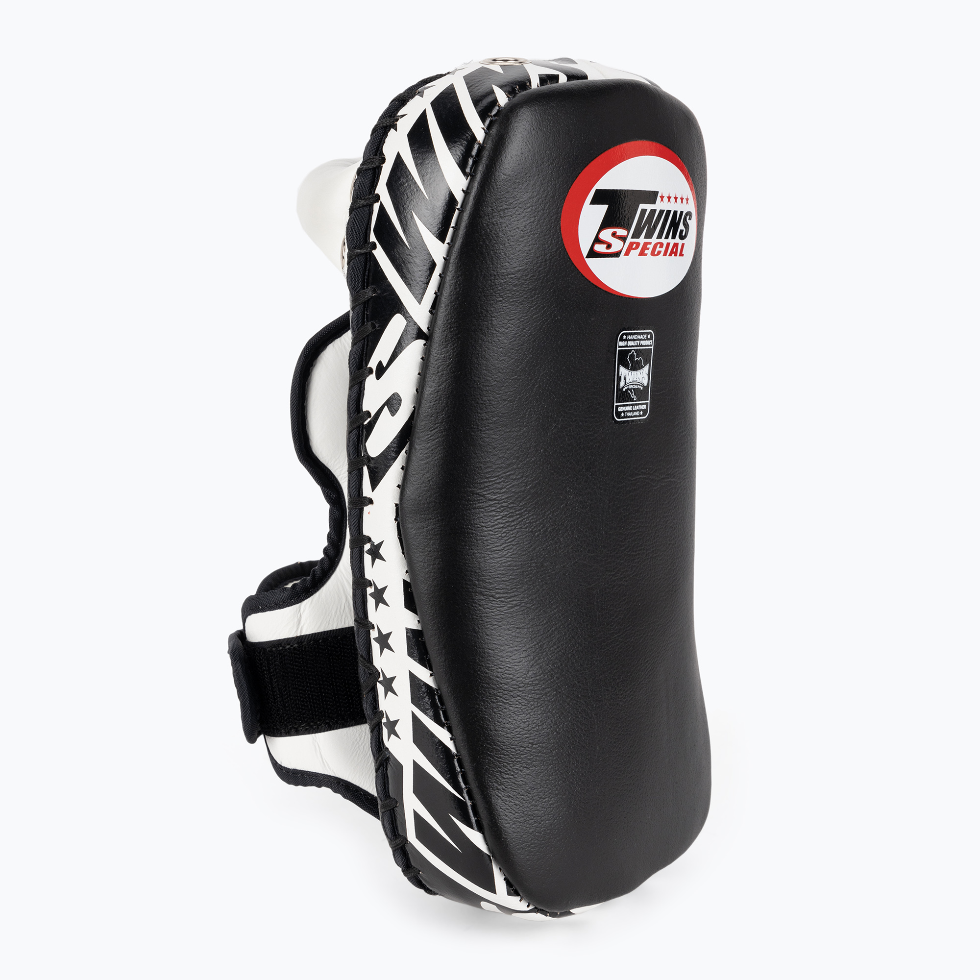 Tarcze tajskie Twins Special Deluxe Curved Leather Kick Pads roz. S black | WYSYŁKA W 24H | 30 DNI NA ZWROT