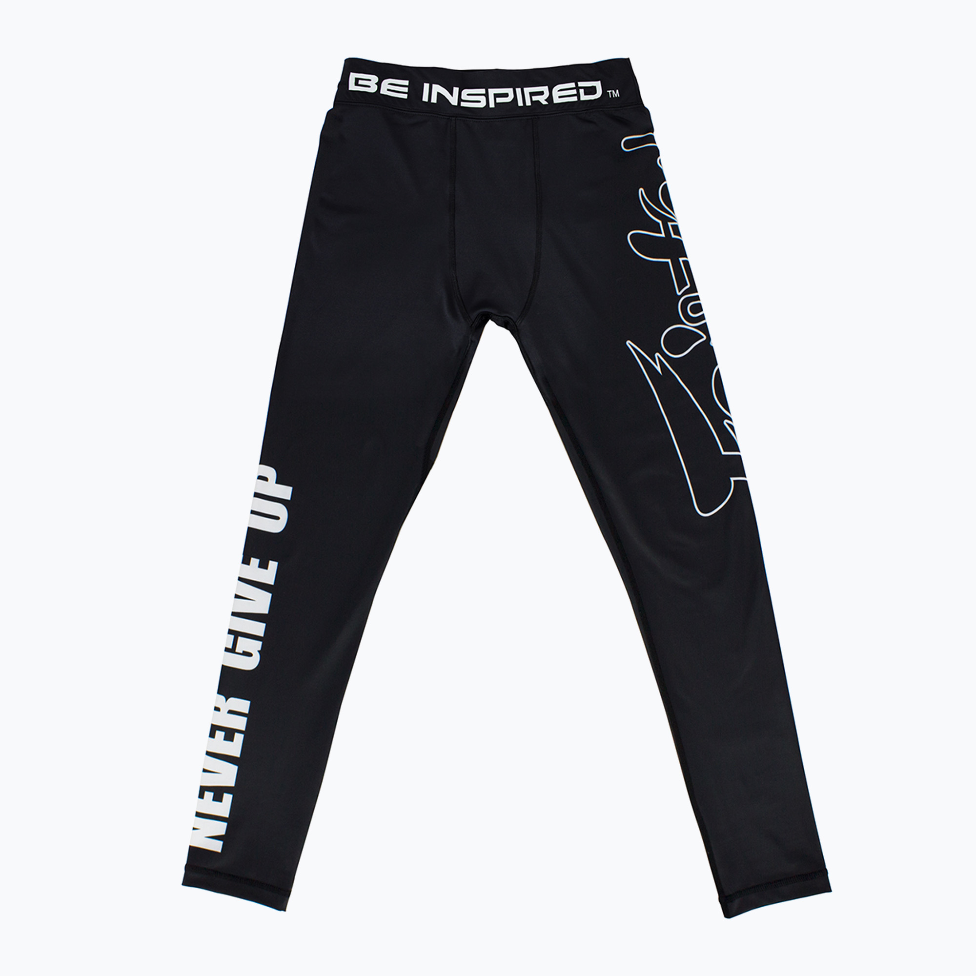 Legginsy treningowe męskie Fairtex Compression CP1 black 