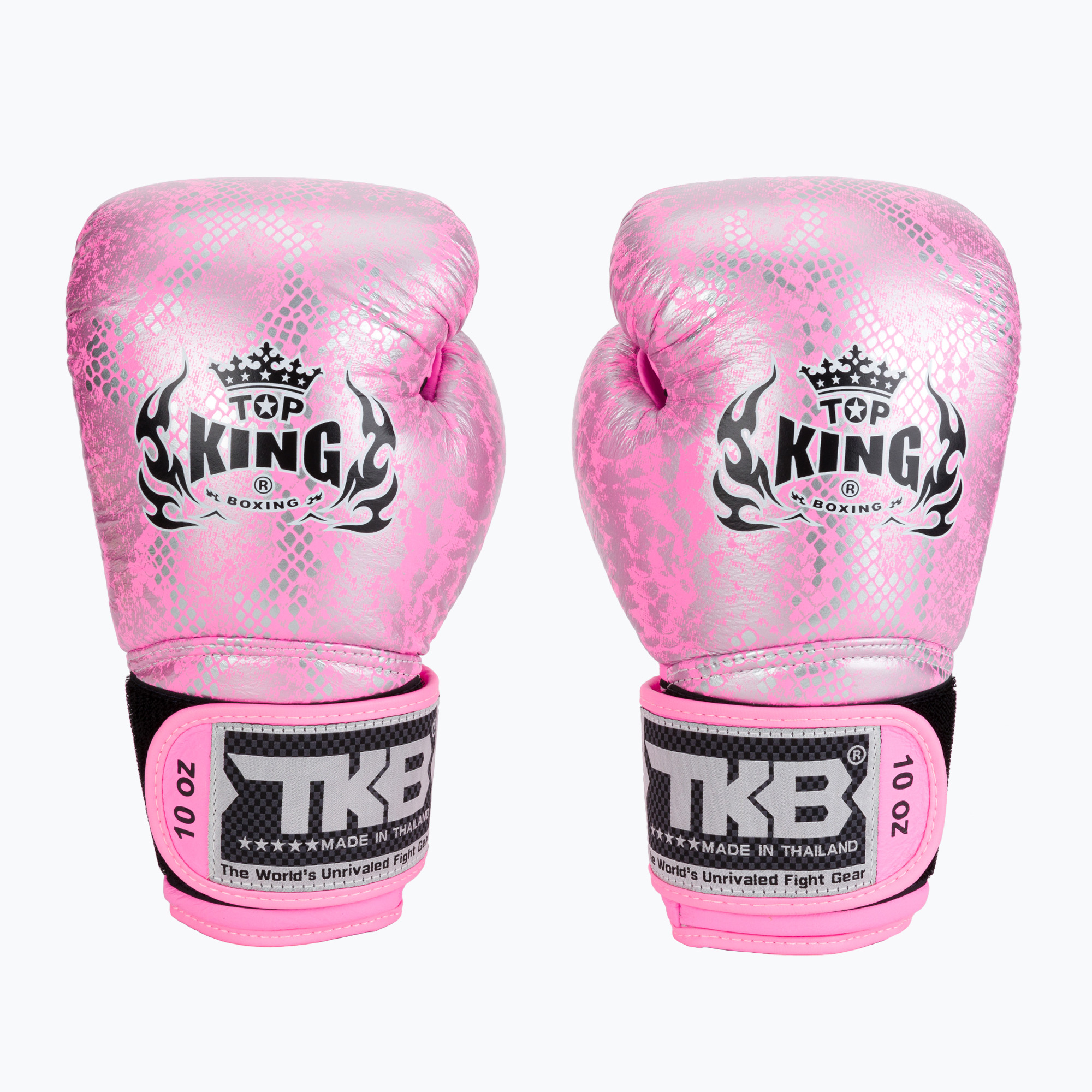 Rękawice bokserskie Top King Muay Thai Super Star Air pink/silver | WYSYŁKA W 24H | 30 DNI NA ZWROT