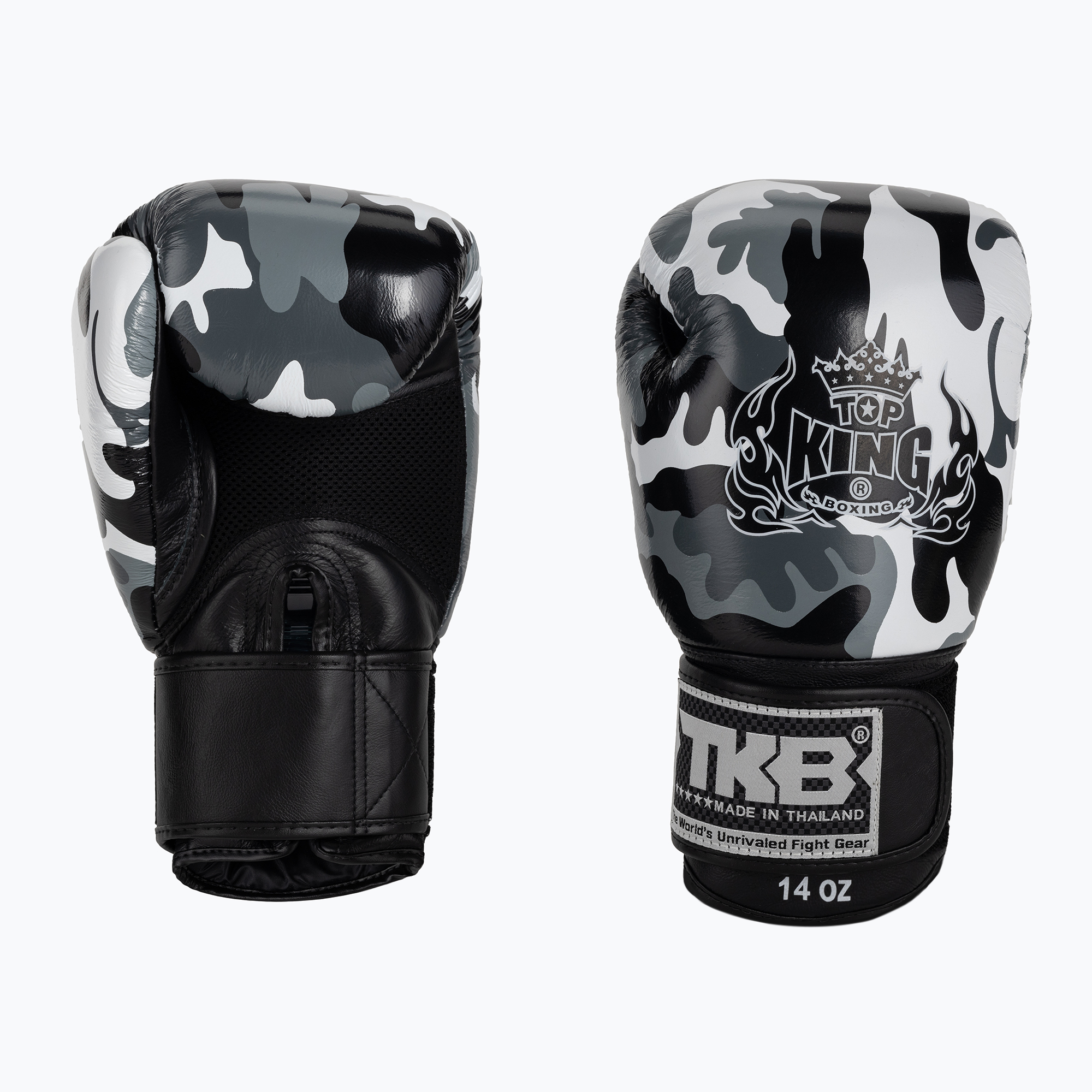 Rękawice bokserskie Top King Muay Thai Empower grey | WYSYŁKA W 24H | 30 DNI NA ZWROT