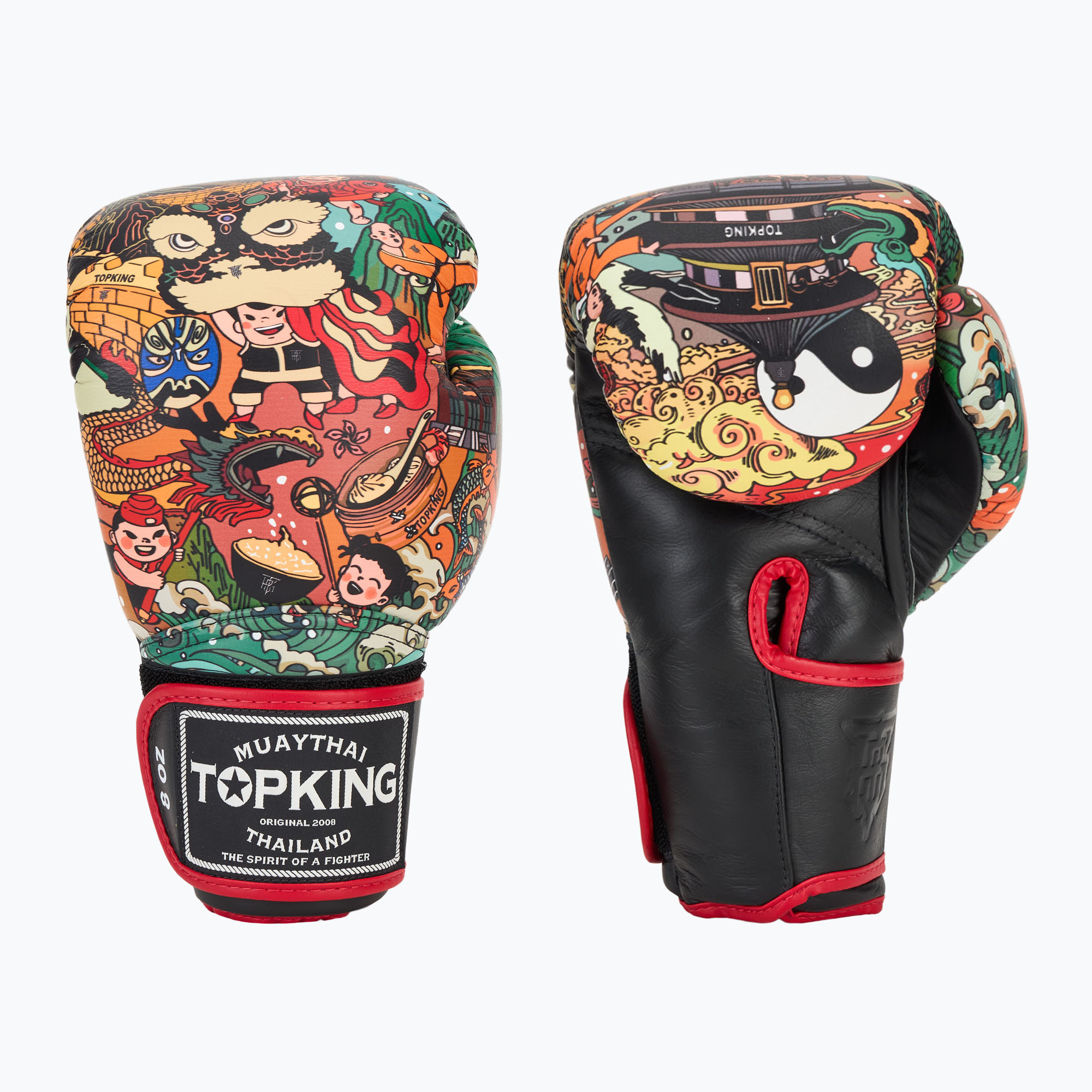 Rękawice bokserskie Top King Boxing Culture black 