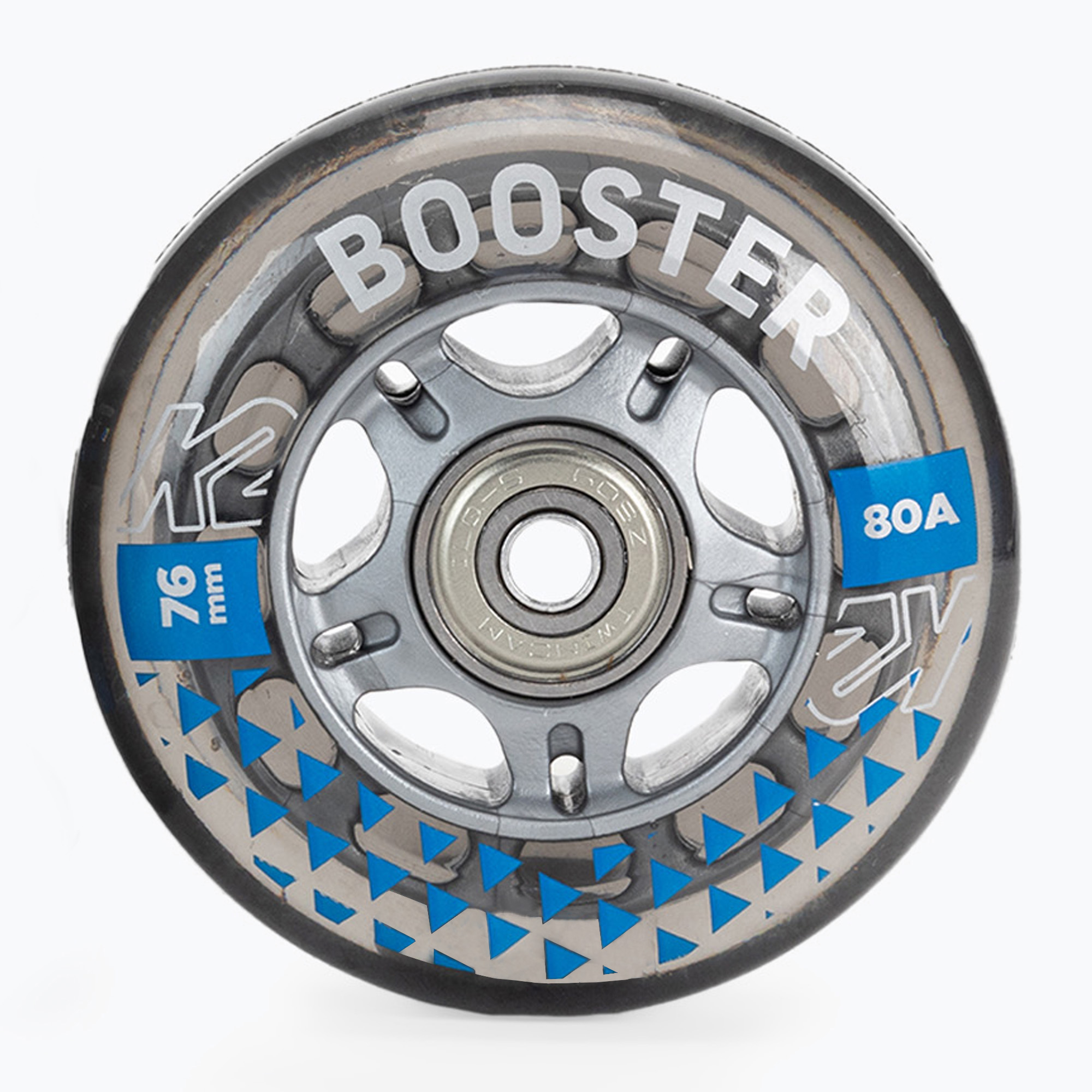 Kółka do rolek K2 Booster W/ ILQ 5 76 mm/80A 8 szt. black | WYSYŁKA W 24H | 30 DNI NA ZWROT