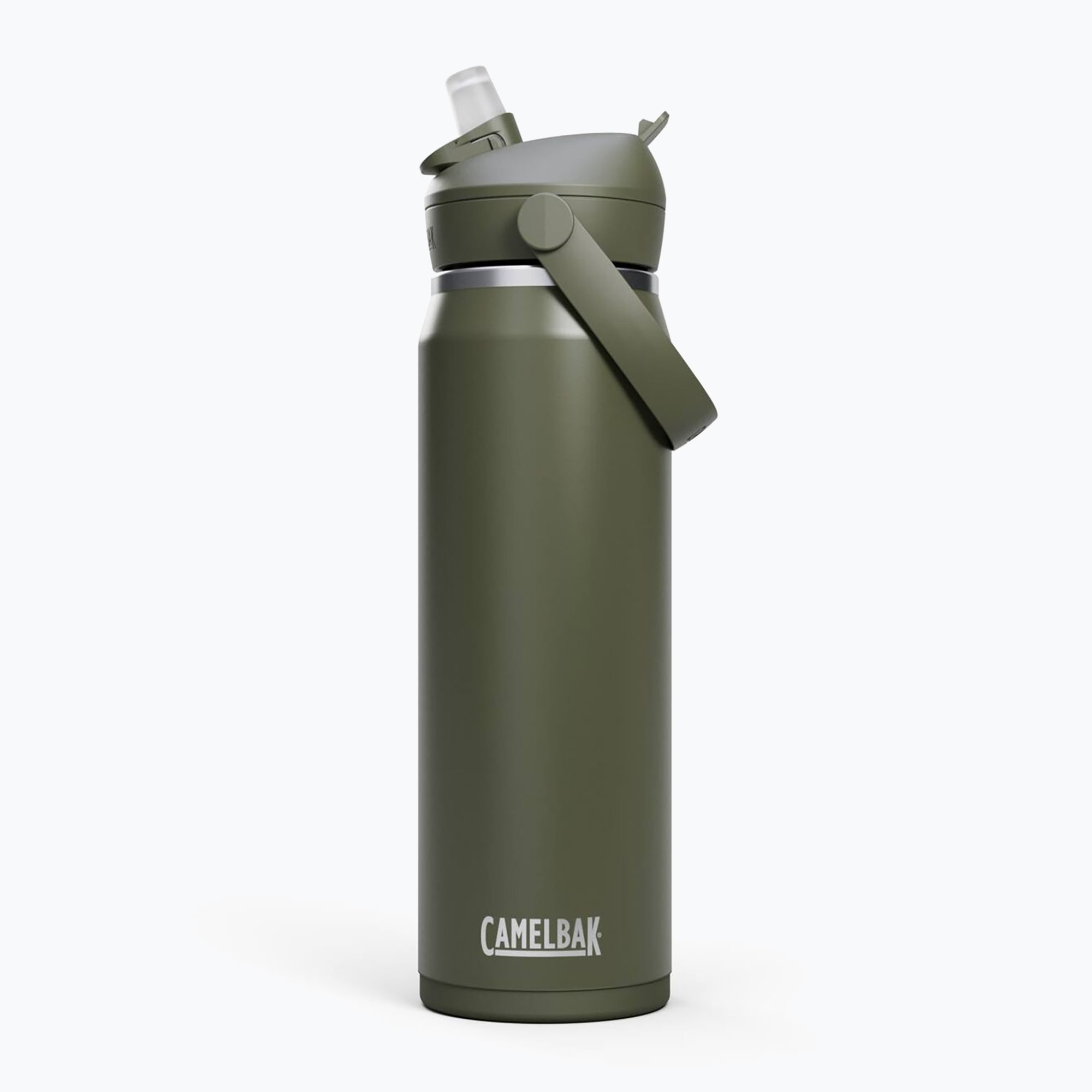 Butelka turystyczna Camelbak Thrive Flip Straw Insulated SST 740 ml moss 