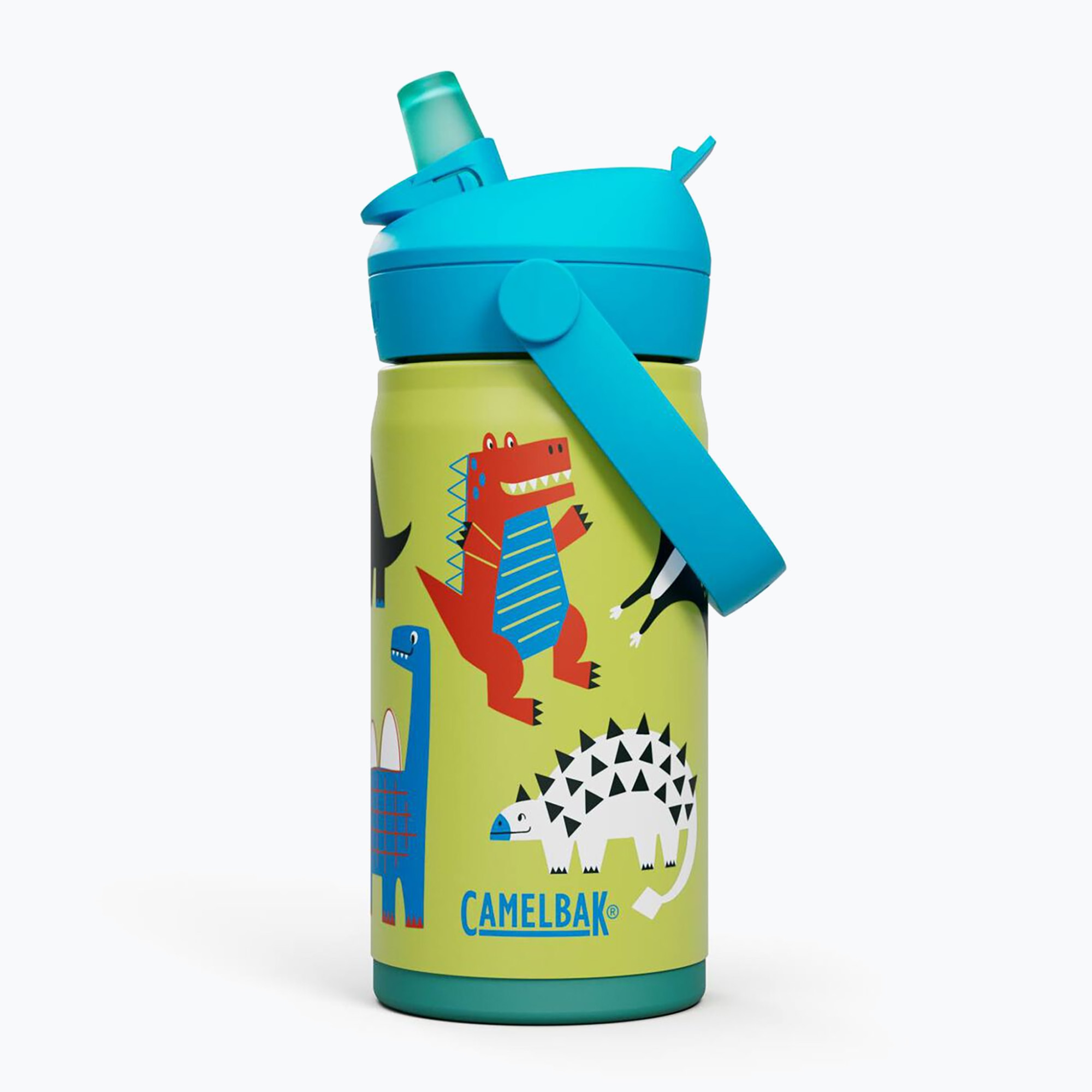 Butelka termiczna CamelBak Thrive Flip Straw Kids Insulated SST 350 ml dino jam 