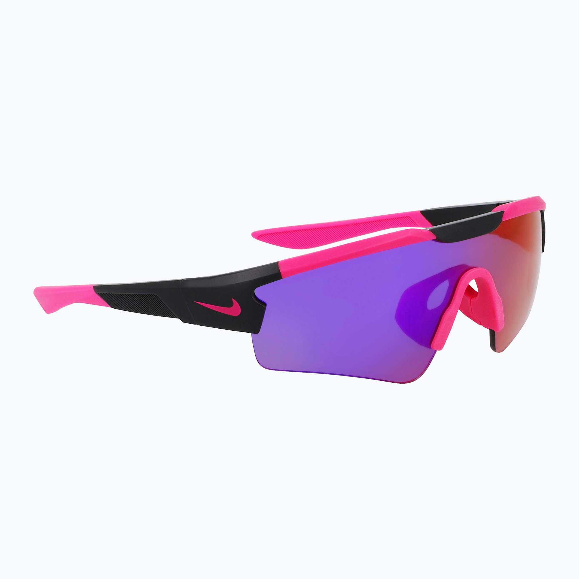 Okulary przeciwsłoneczne dziecięce Nike Cloak matte black/ infrared mirror 