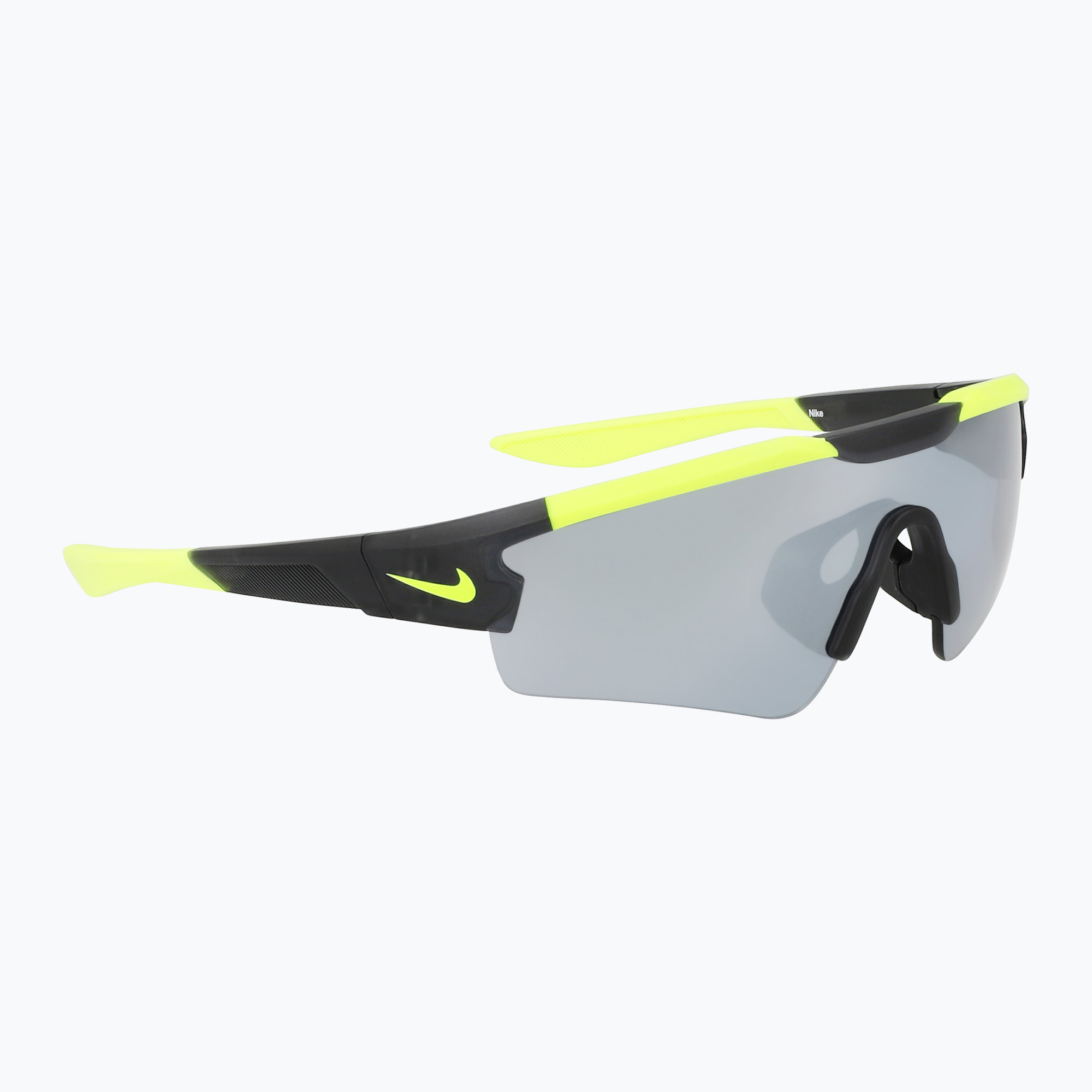 Okulary przeciwsłoneczne dziecięce Nike Cloak matte anthracite/ chrome mirror 