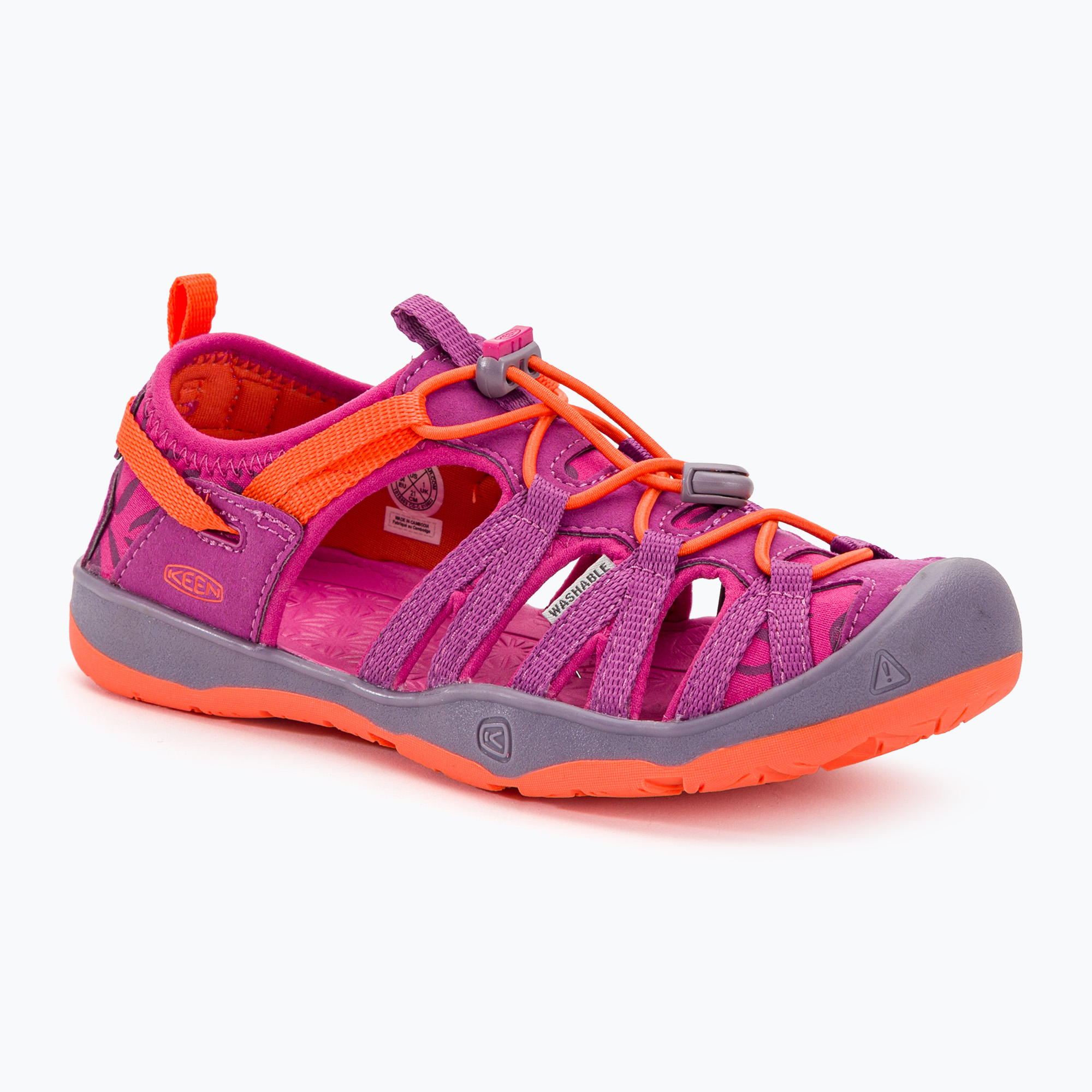 Sandały juniorskie KEEN Moxie purple wine/nasturtium | WYSYŁKA W 24H | 30 DNI NA ZWROT
