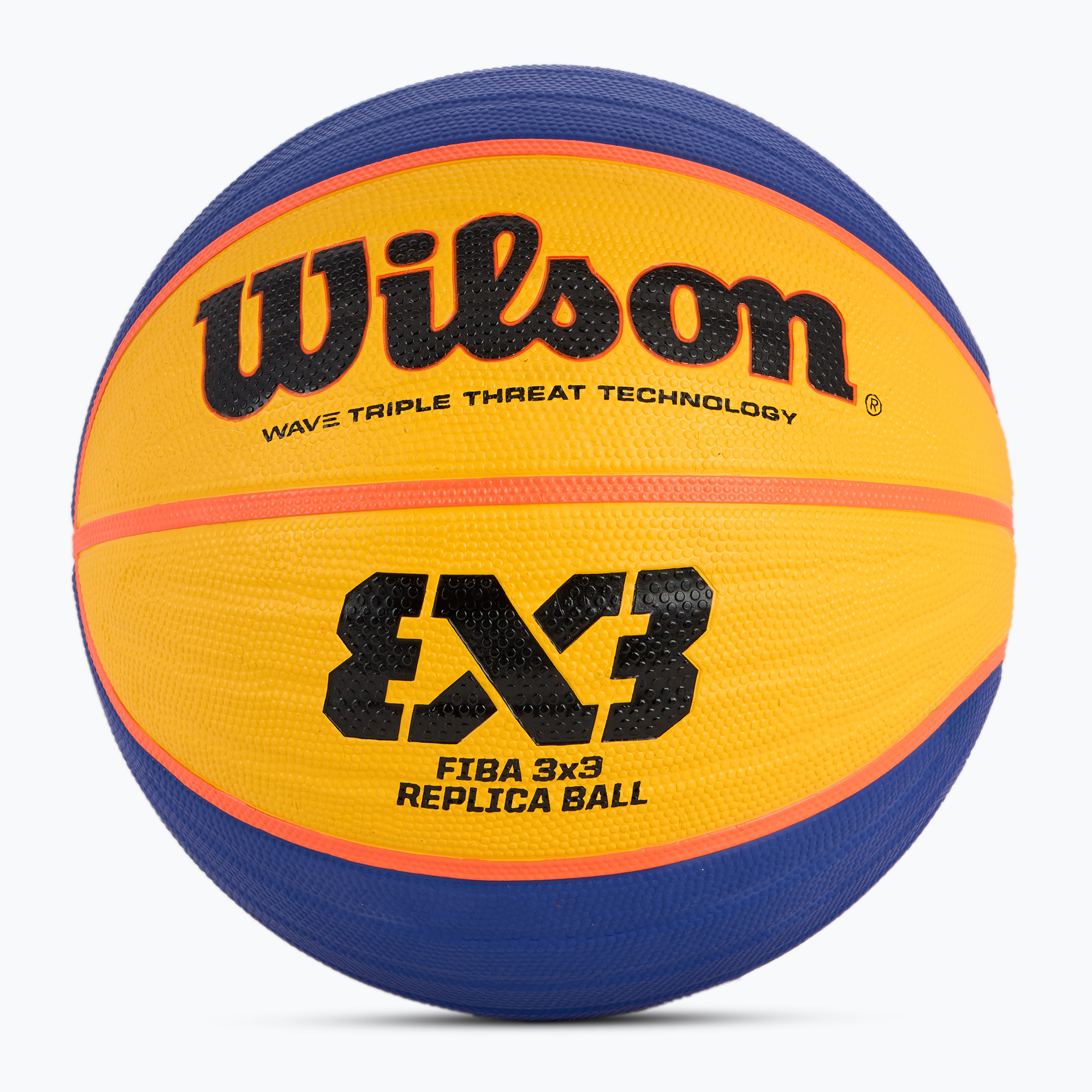 Piłka do koszykówki Wilson Fiba 3x3 Replica RBR blue/yellow rozmiar 6 