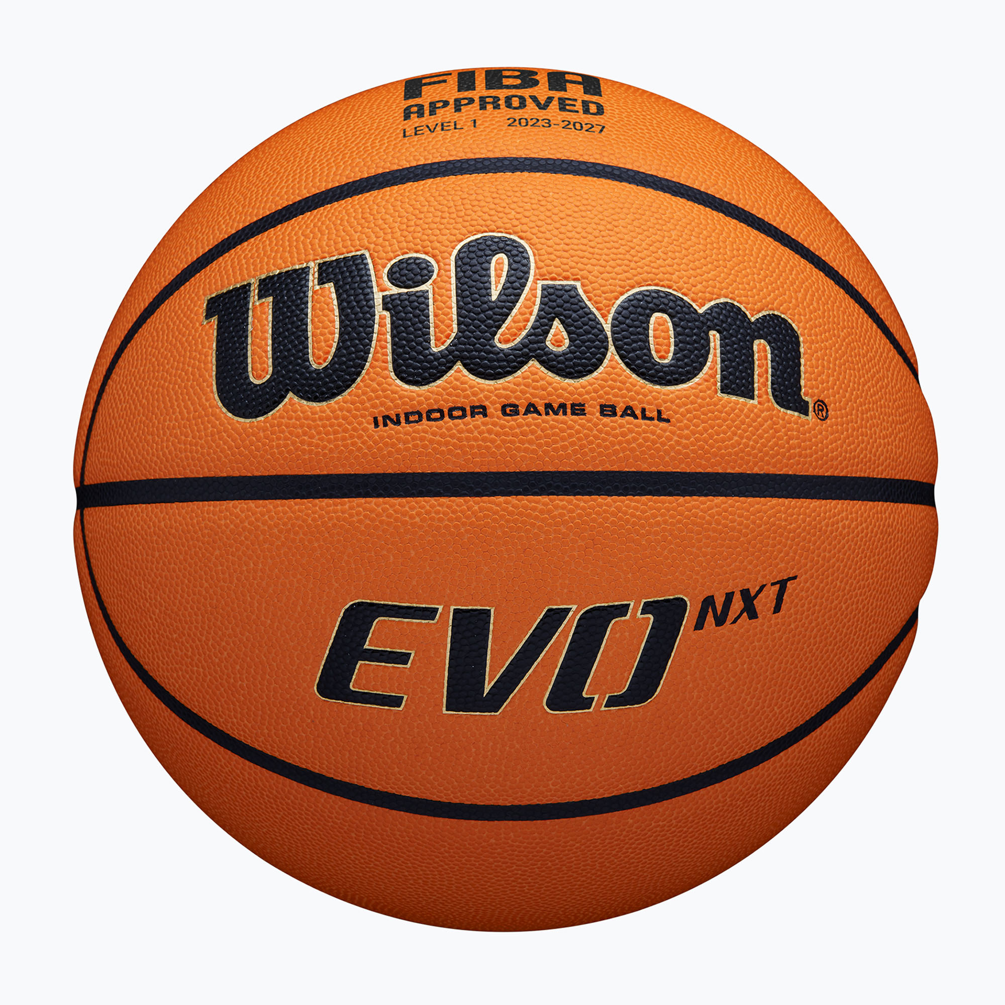 Piłka do koszykówki Wilson EVO NXT Fiba Game Ball orange rozmiar 7 